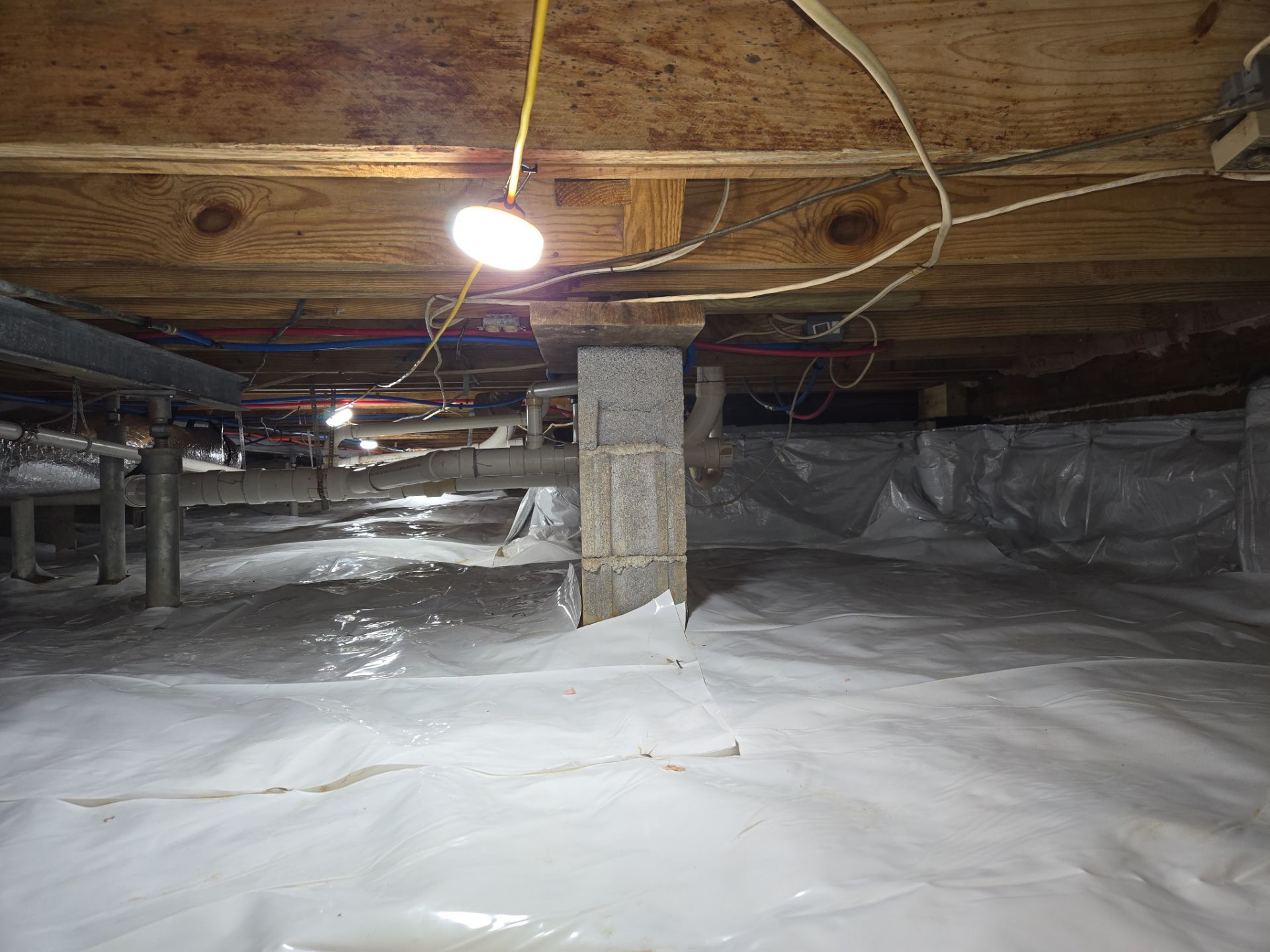 Project in Suffolk by Patriot Crawl Space Repairs