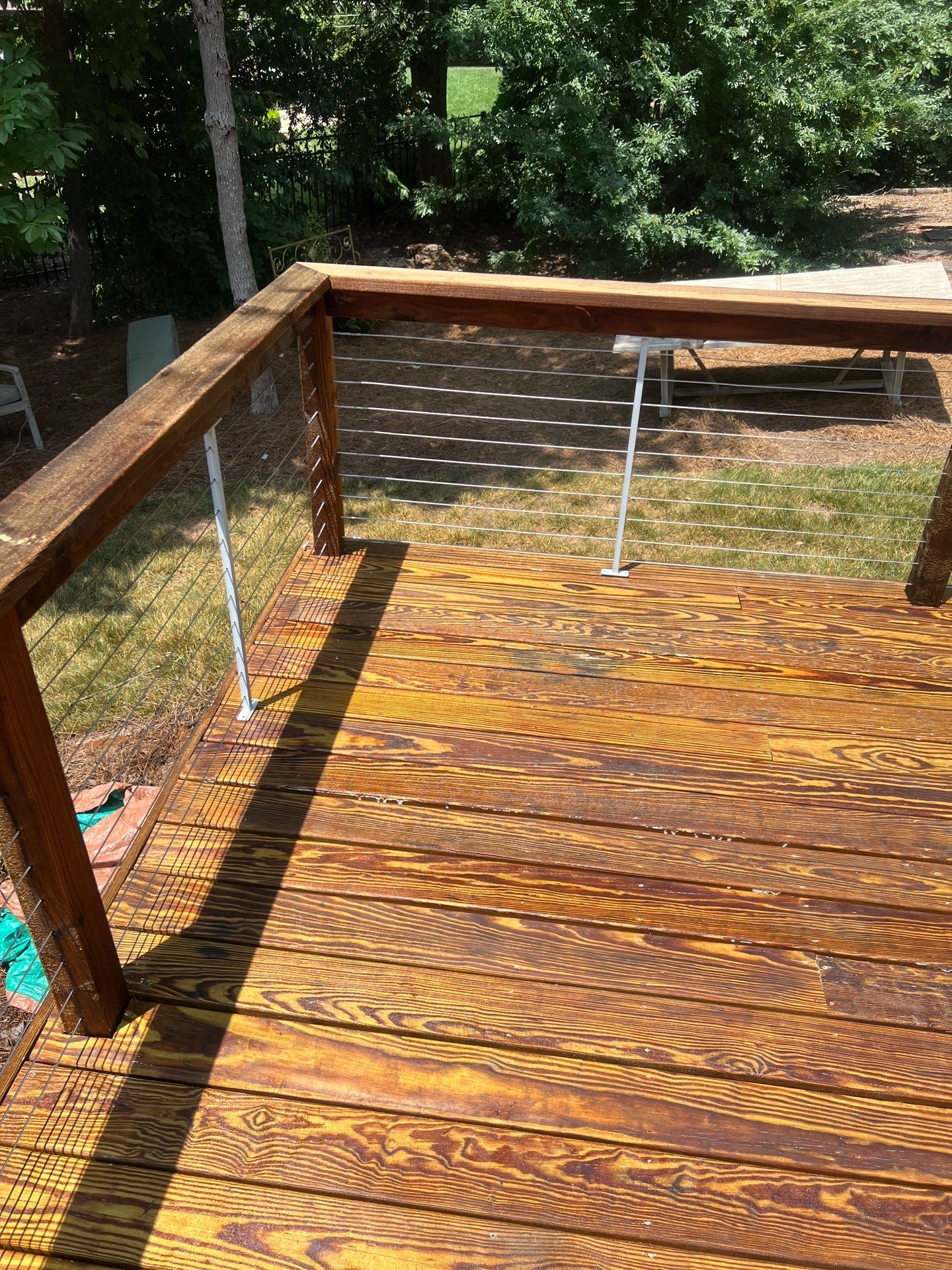 Weathered Deck using Wood Sealant by DuraSeal