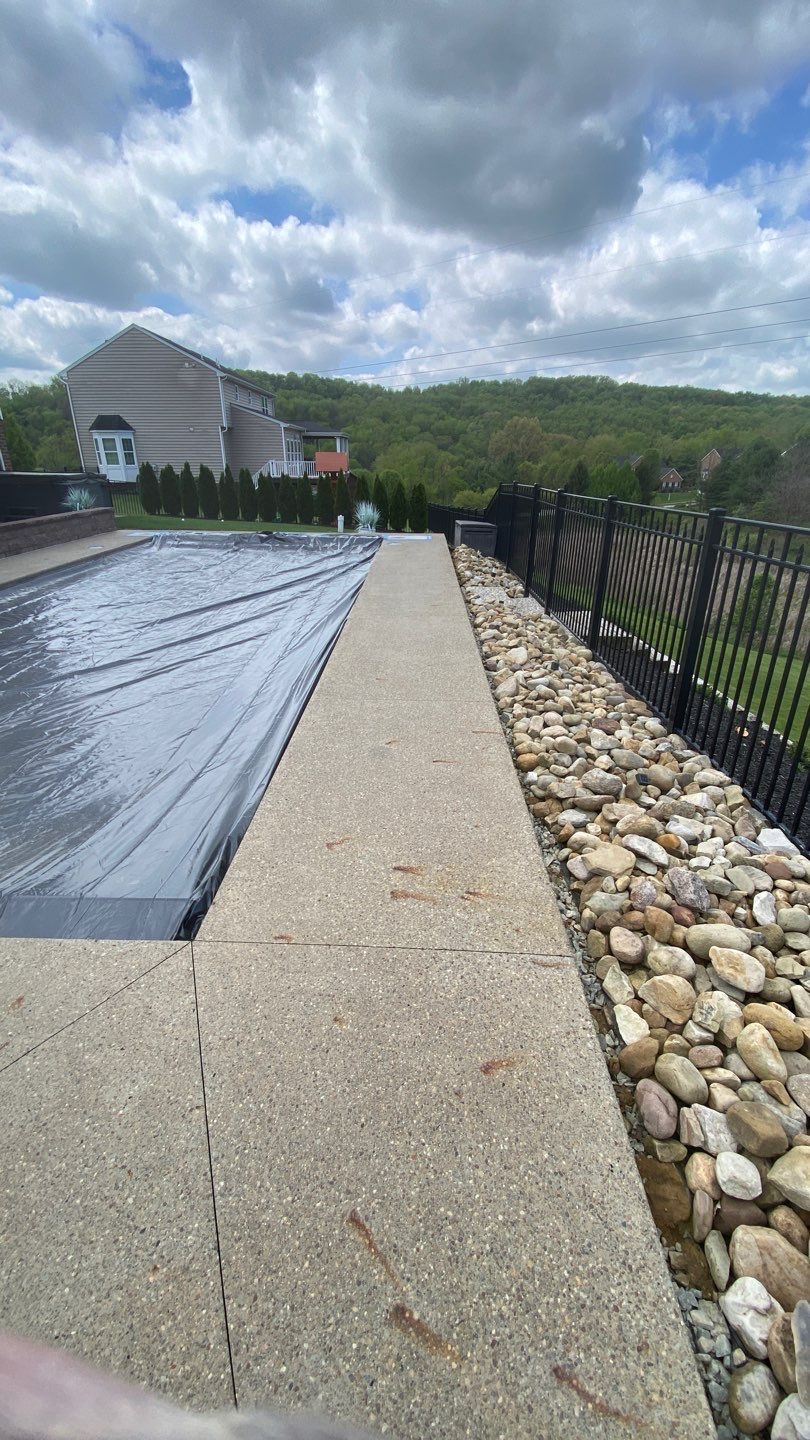 Pool Deck Project in Venetia by Floors in a Day, Inc