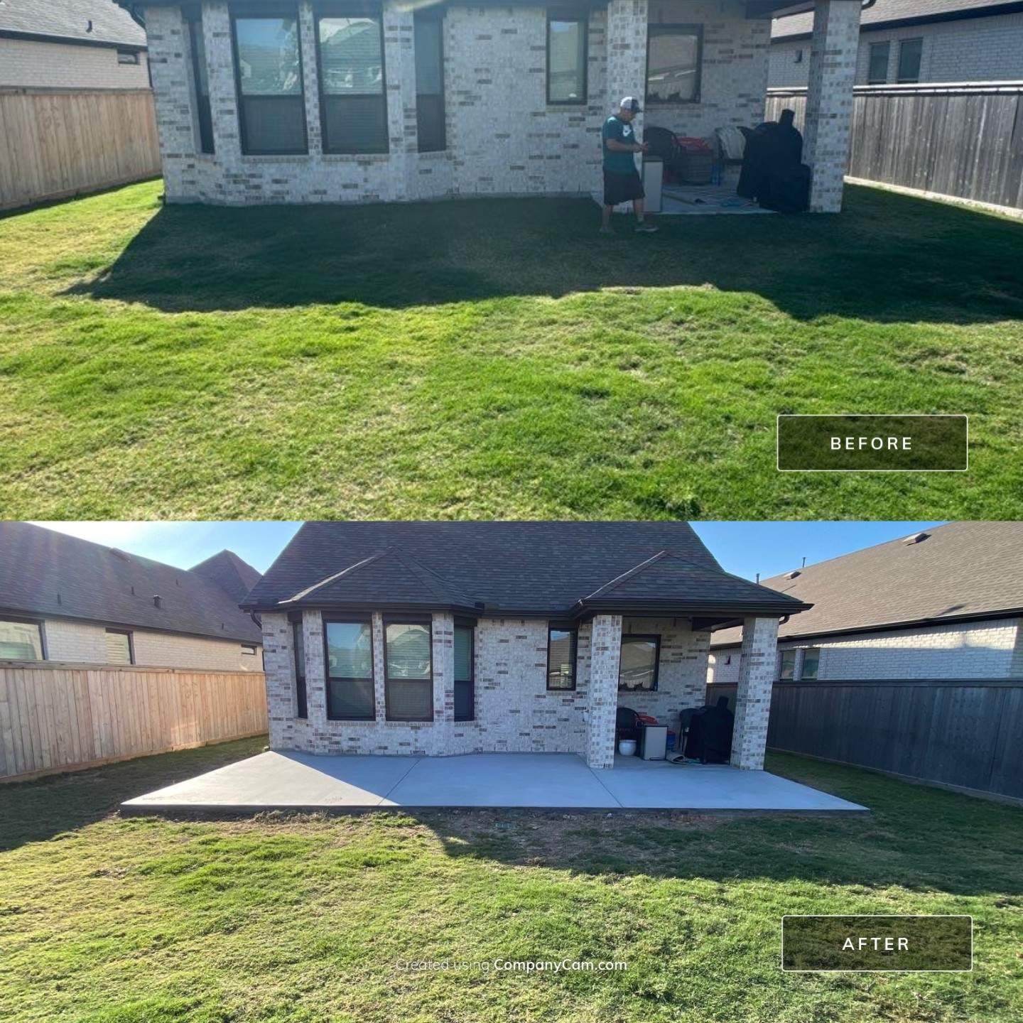 🏡✨ Tyler’s Patio Extension & Backyard Refresh by Texas Urban Elements