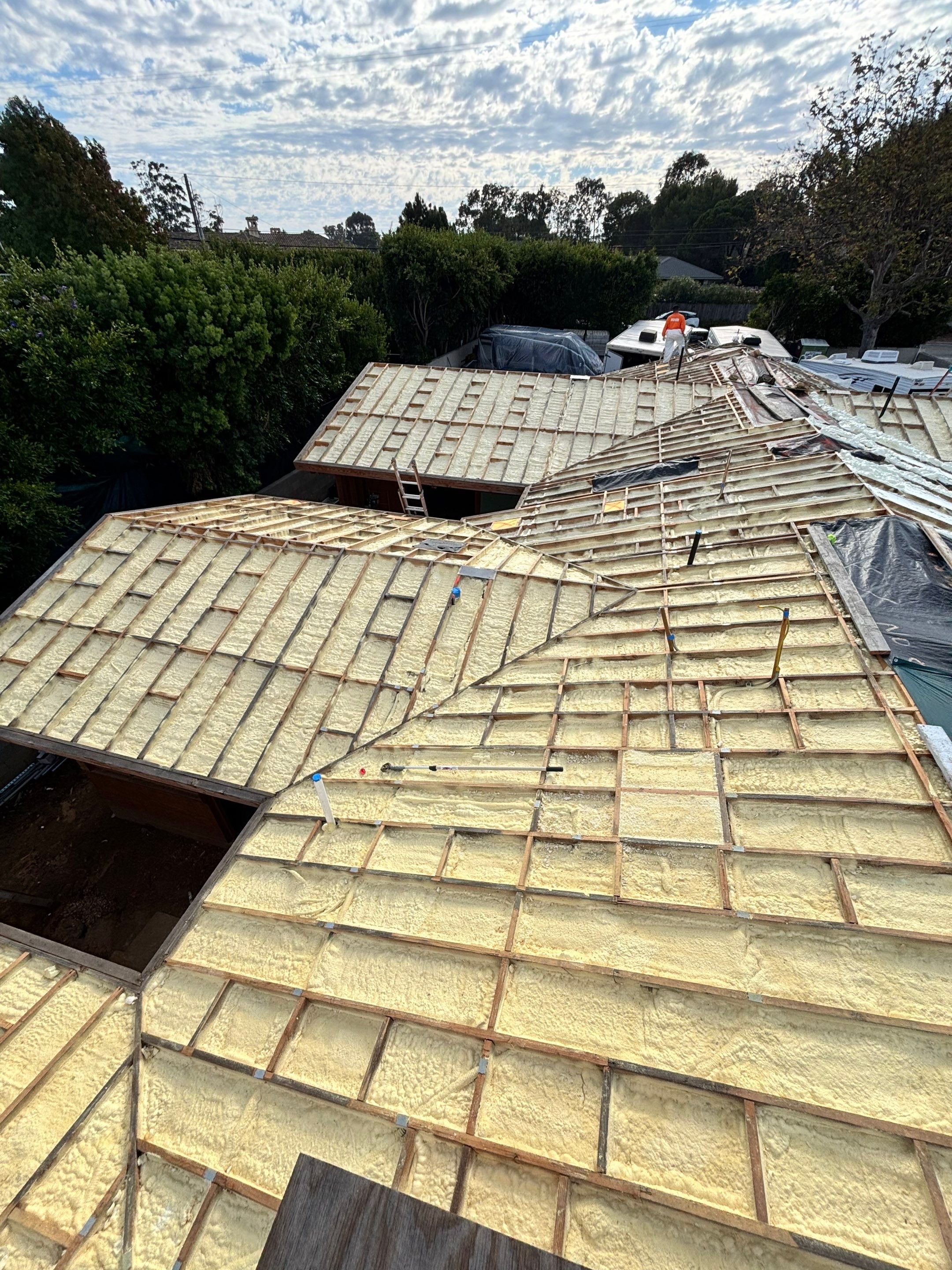 Spray Foam Project in Malibu by Insulation Labs