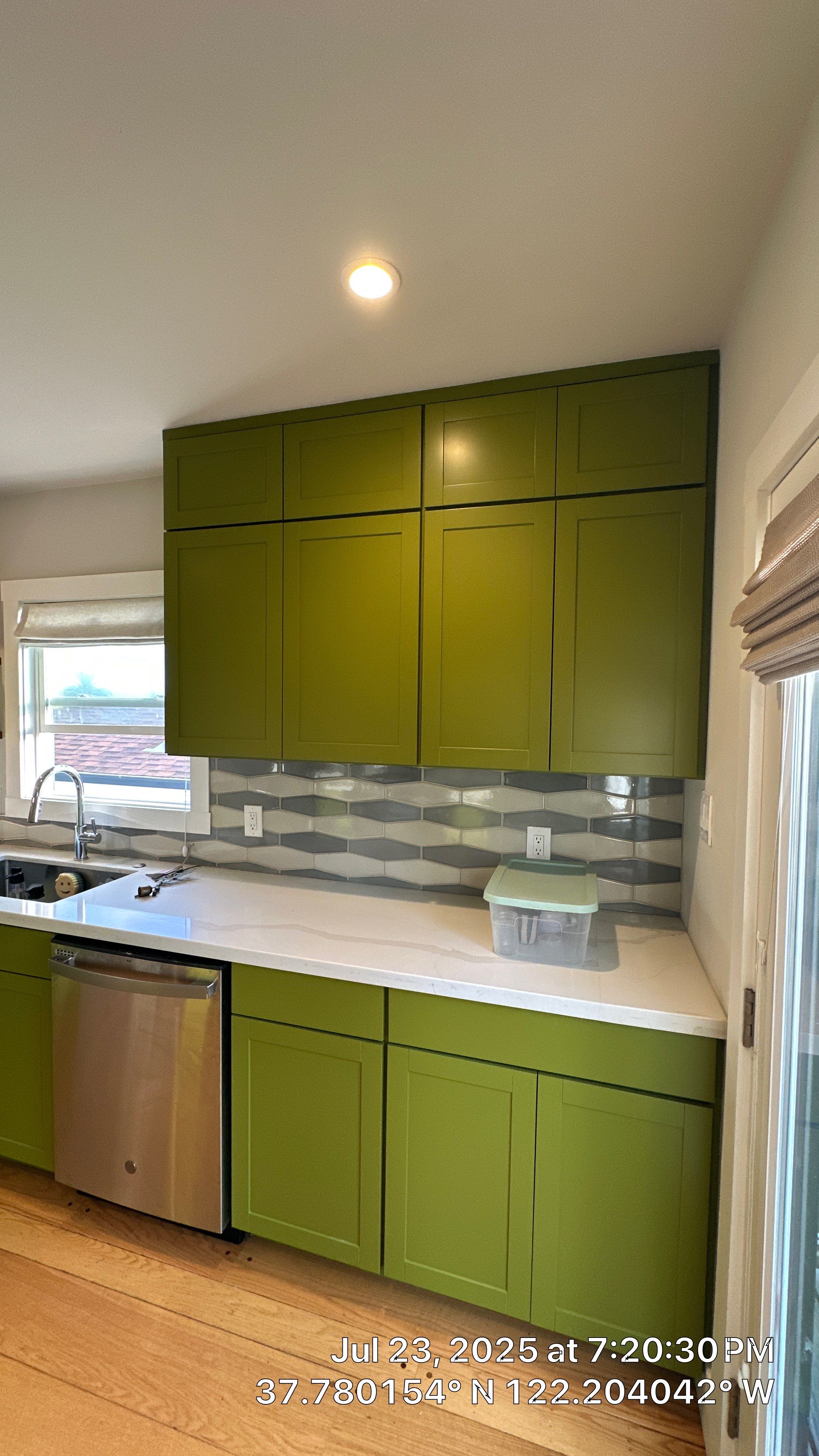 Custom Cabinet Painting  by Herrera’s Bay Area Painting inc.