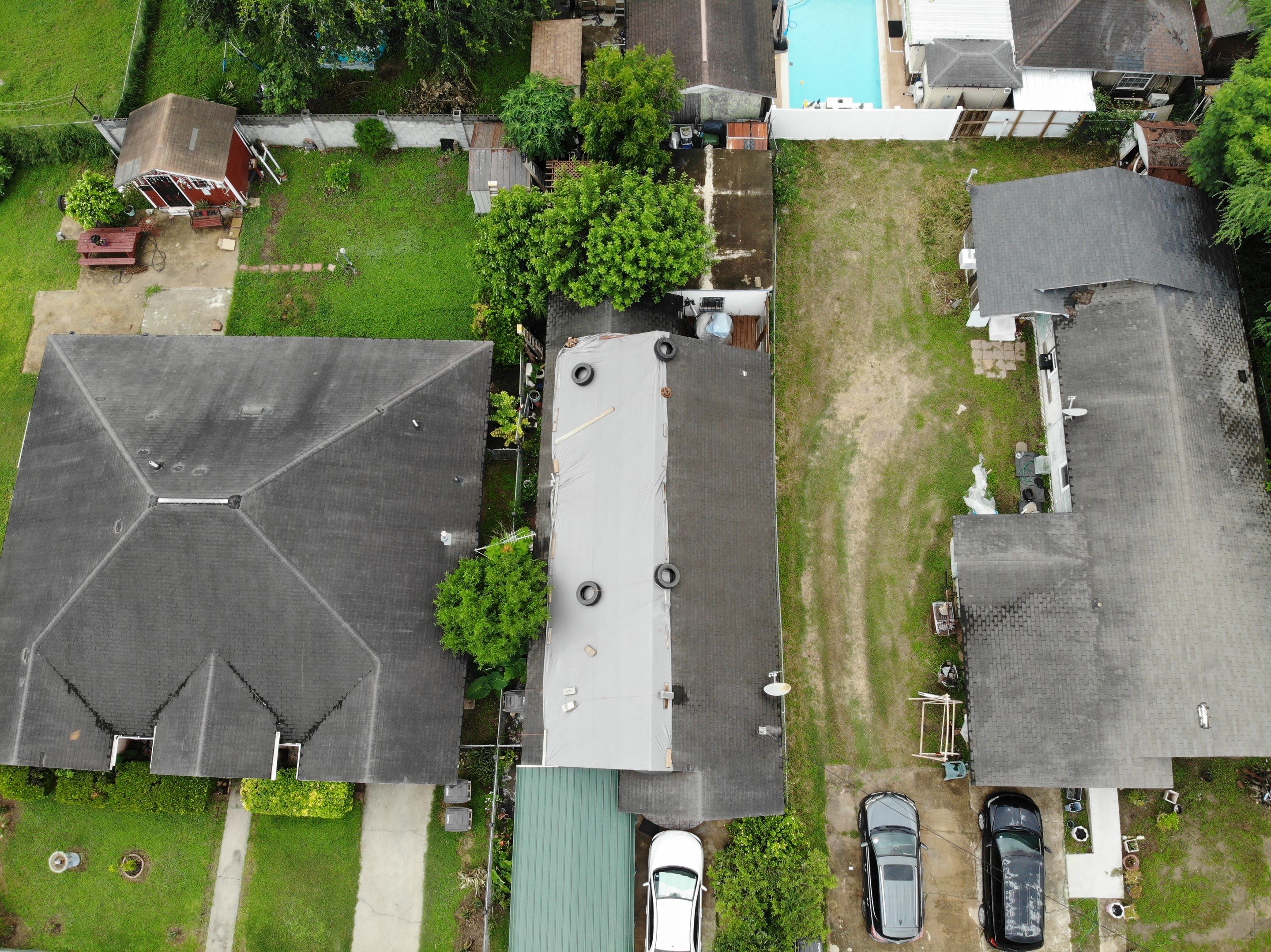 Project in Donna by Bison Roofing  