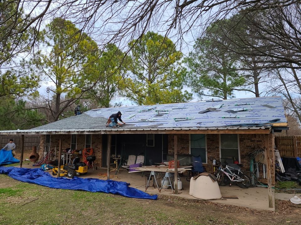 Residential Roofing Installation using ATLAS Pinnacle Pristine Shingles by Harvey Roofing & Construction