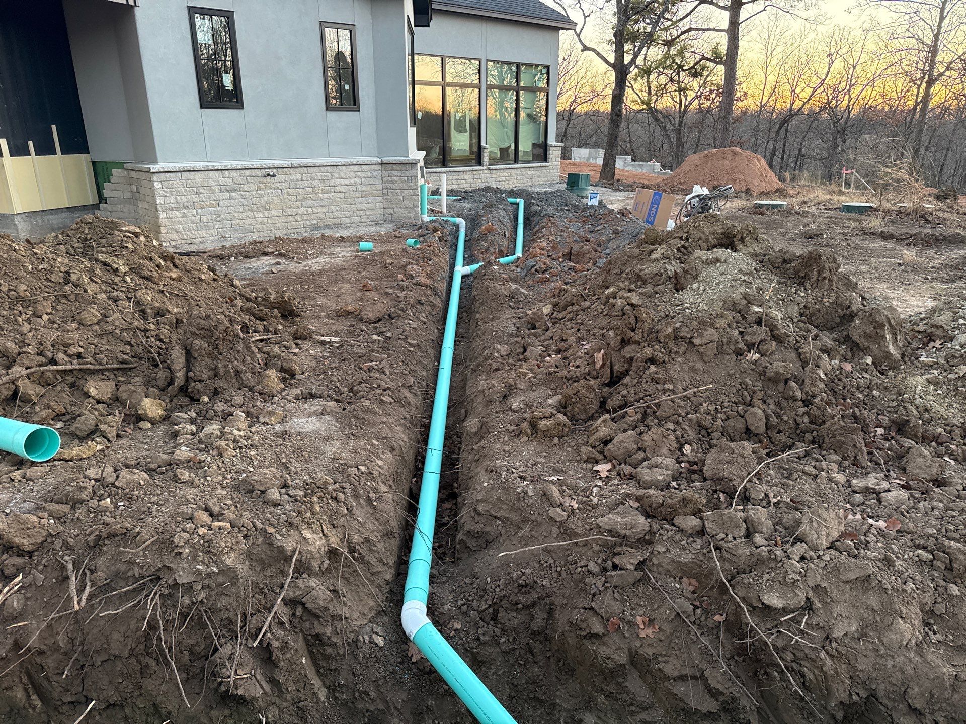 Project in Bixby, OK New construction  by BA Lawns and Landscaping LLC 