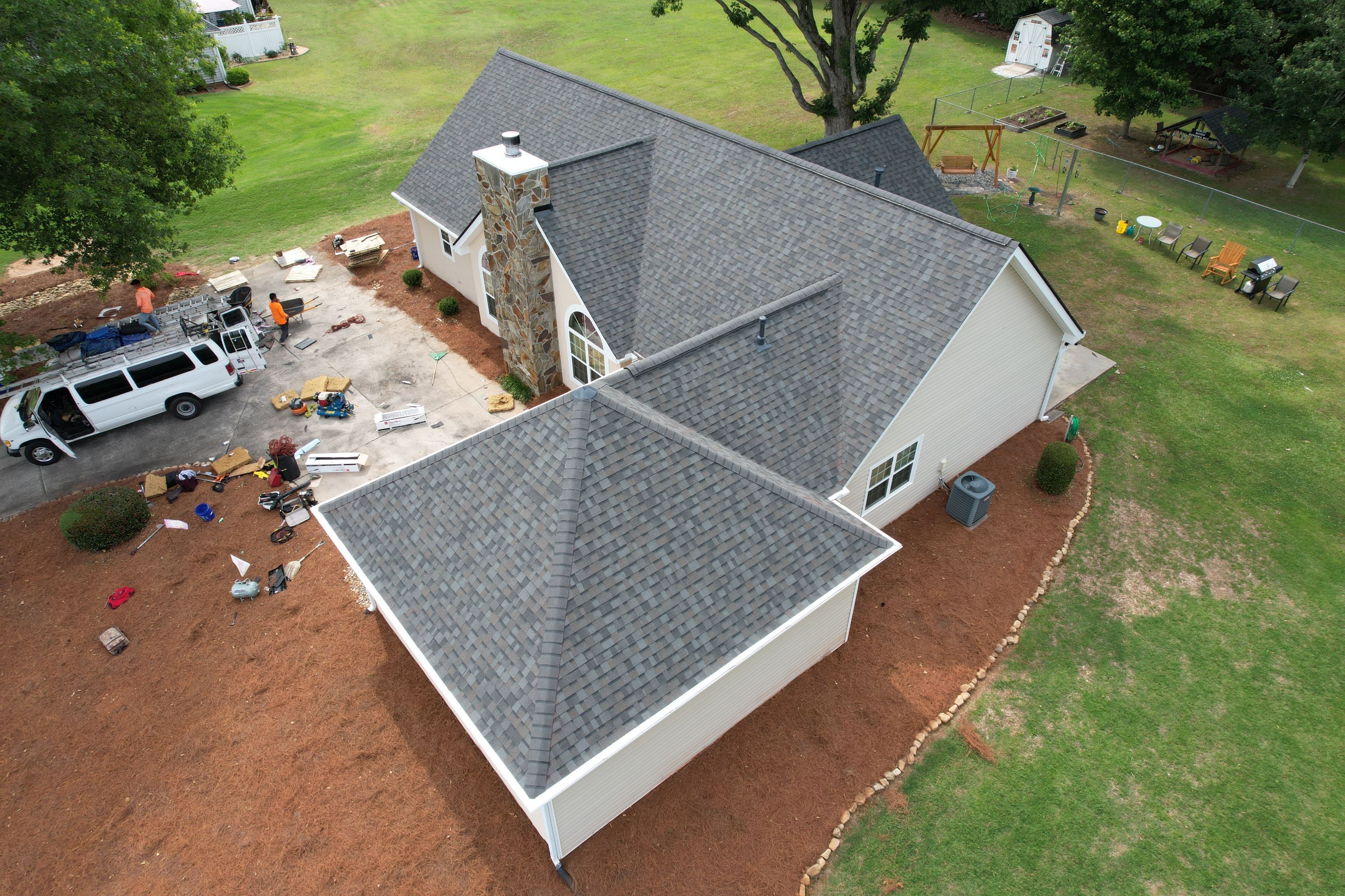 Residential Roofing Installation using Owens Corning by Inspector Roofing and Restoration