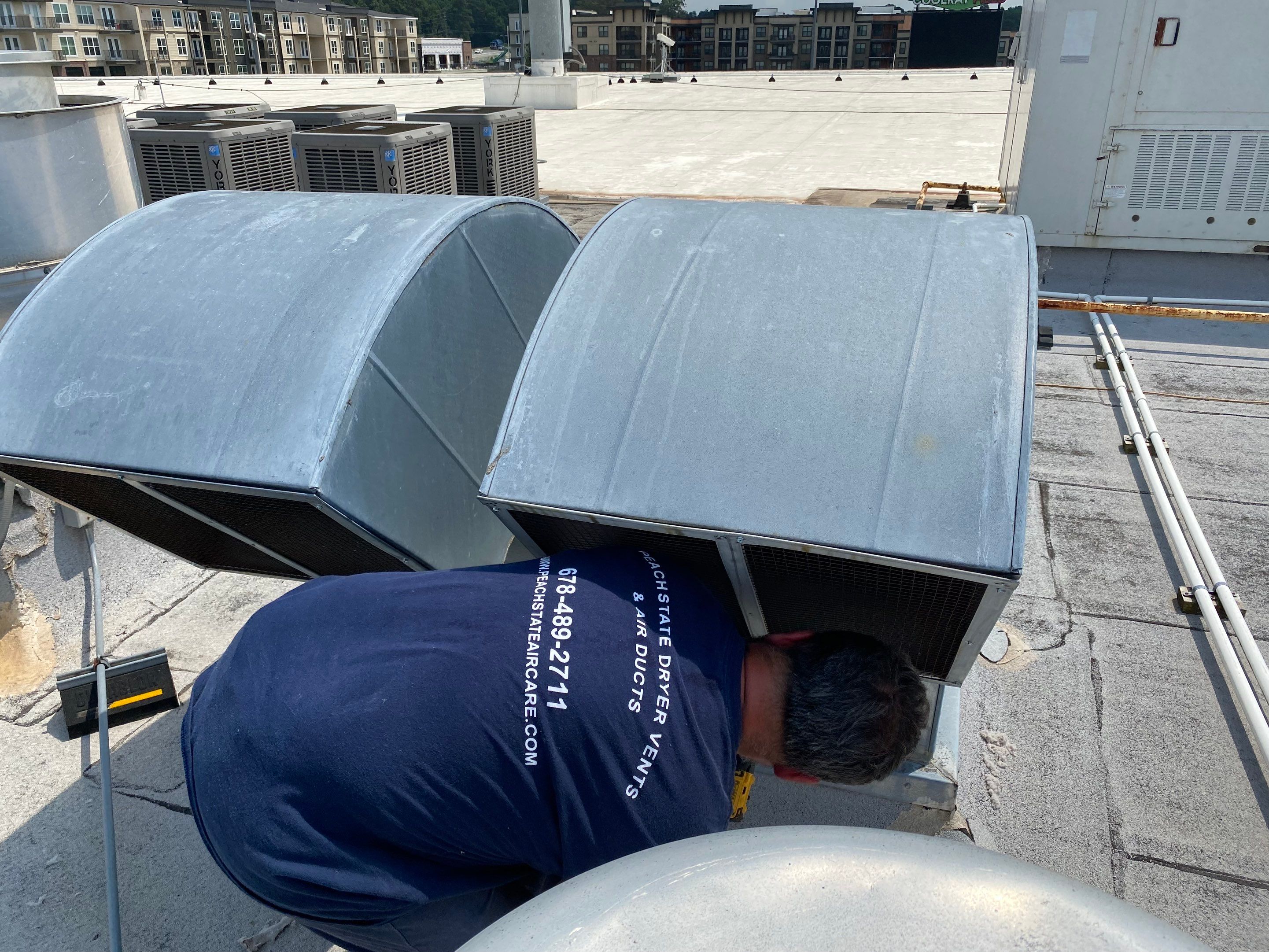 Baseball Stadium Laundry Room by Peach State Dryer Vents & Air Ducts
