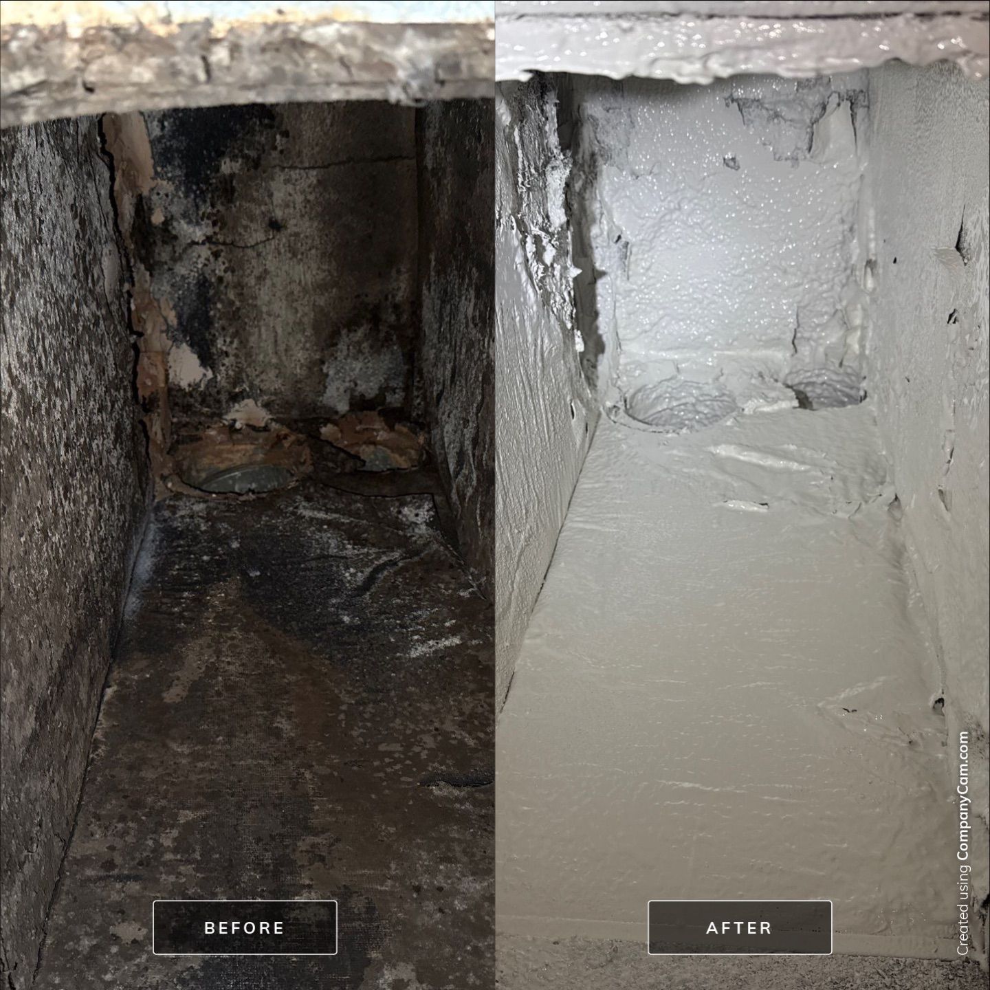 Project in Columbus by Voyager Air Duct Cleaning