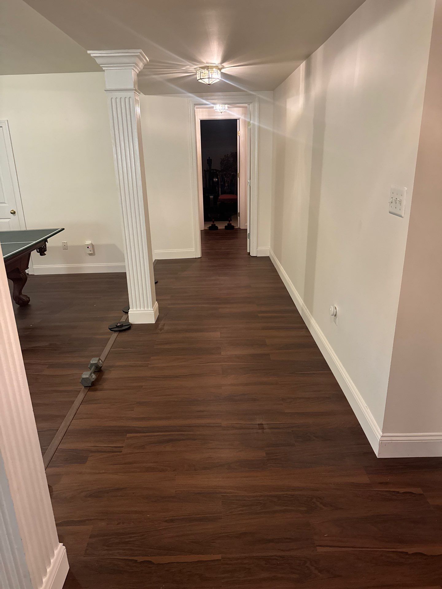 New Gutters, New Floor, New steps, New Paint job by Alpha Design Services