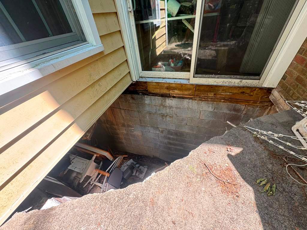 Collapse Damage Claim in Stewartsville by FLAPA & KeyStone