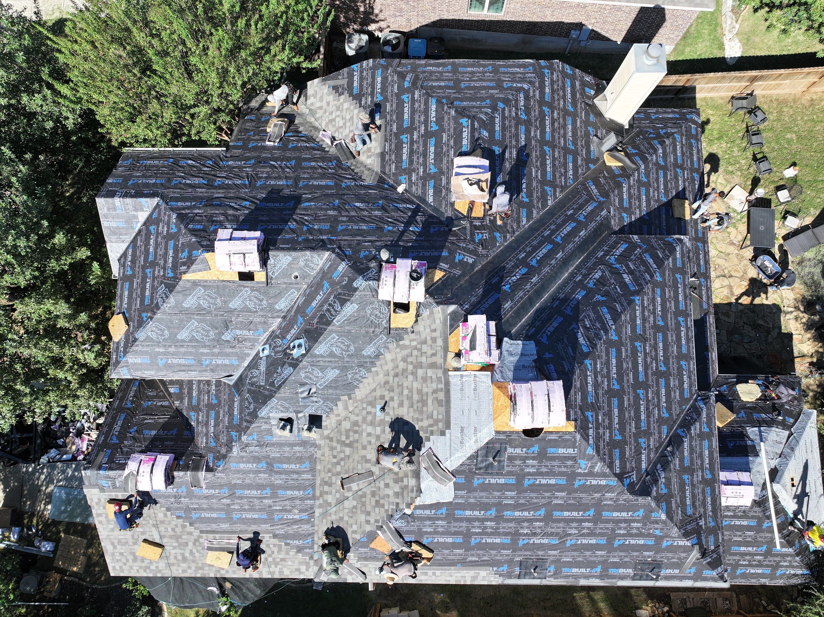 Residential Roof Replacement by Premier Roofing and Contracting