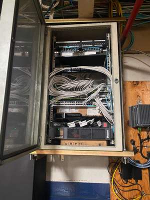 Structured cabling installation by CimaSolutions