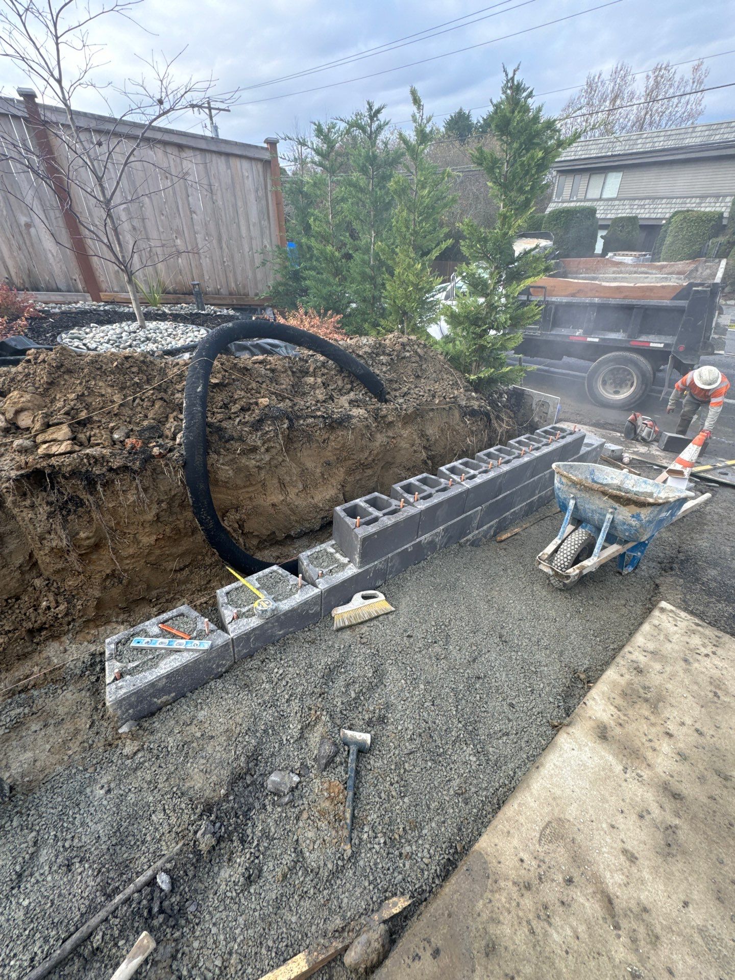 Retaining Wall & Concrete Patch Repair | Everett  by Jireh Asphalt & Concrete Inc 