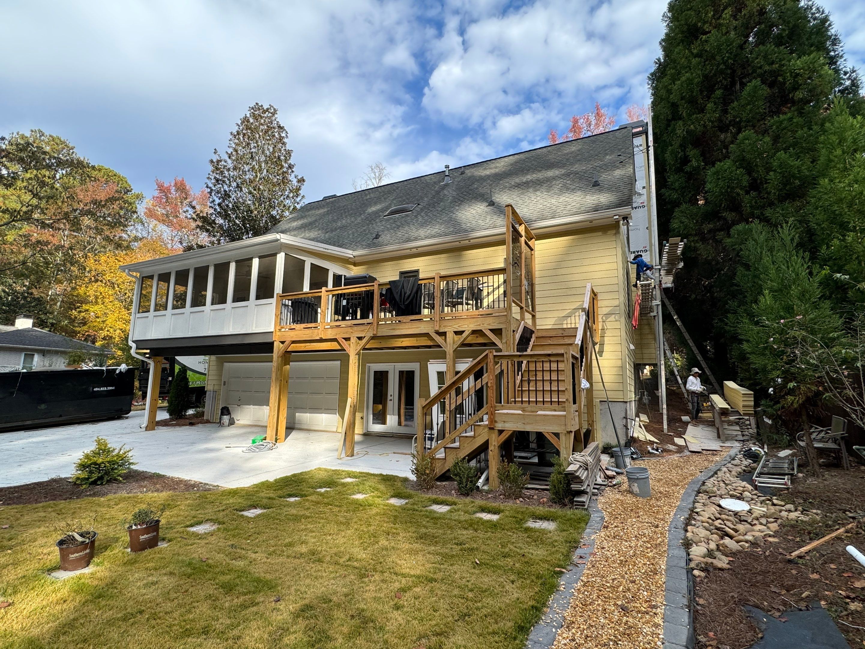 Full Siding Replacement and Exterior Renovation in Marietta by Swift Home Renovations
