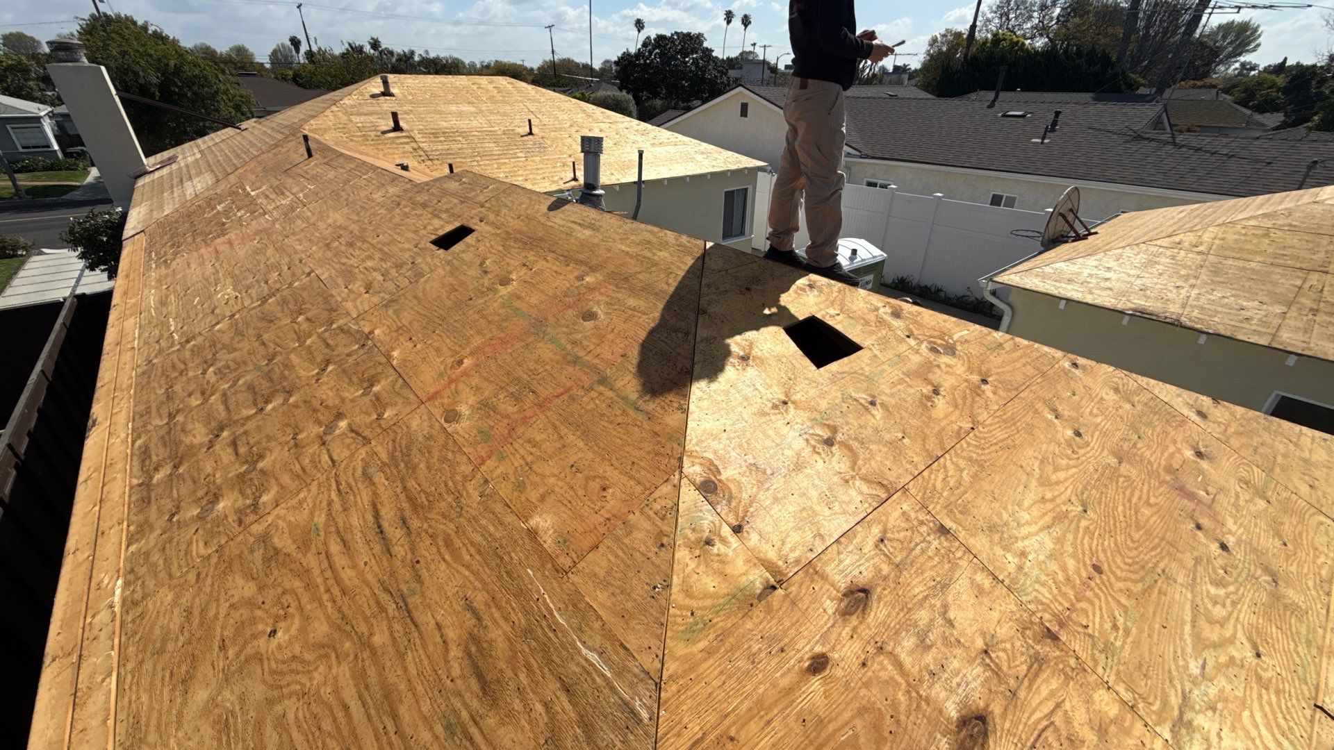 Residential Roofing Installation using Owens Corning Duration Cool Shingles by Hull Brothers Roofing