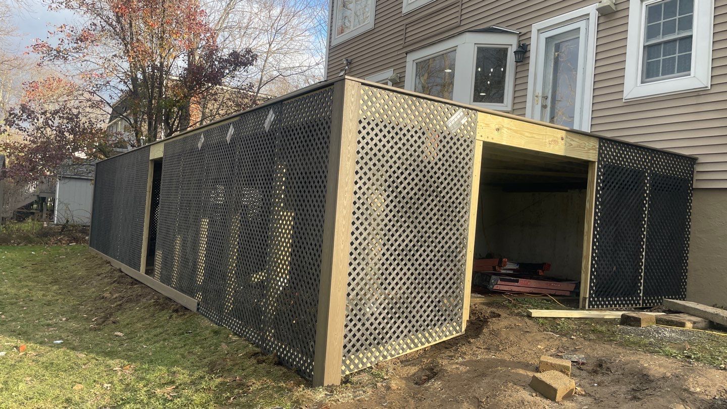 Deck Resurface + Extension  in Randolph by deck guardian