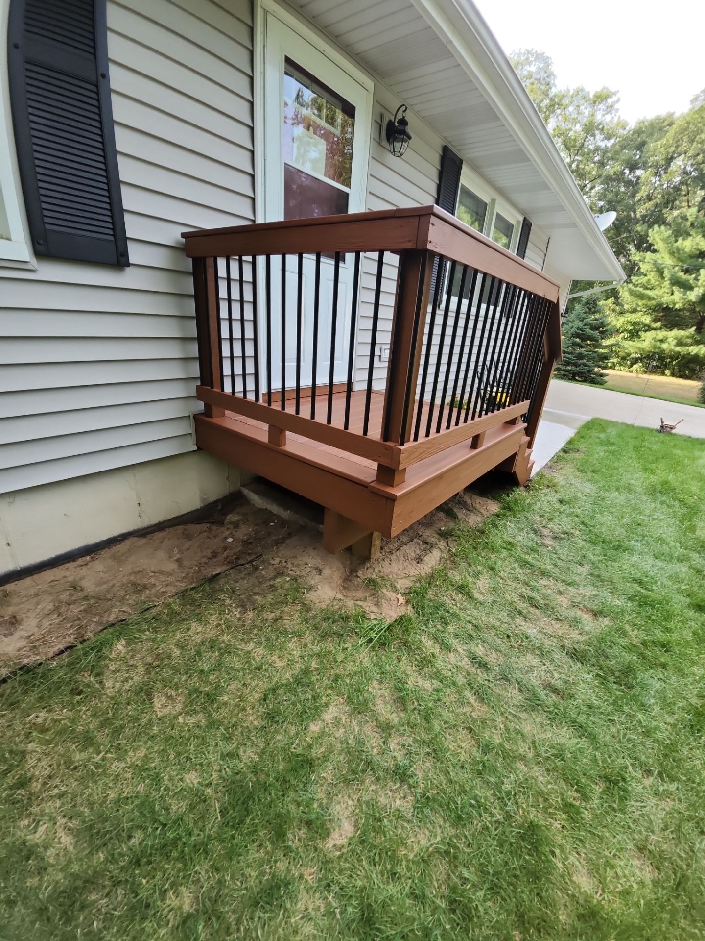 Solid Staining on Deck!! by Gordon Painting