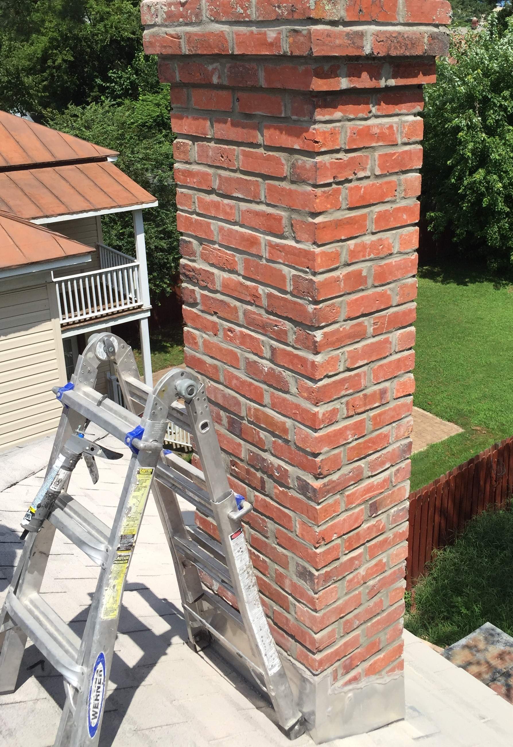 Masonry Repair by Premier Chimney and Roofing