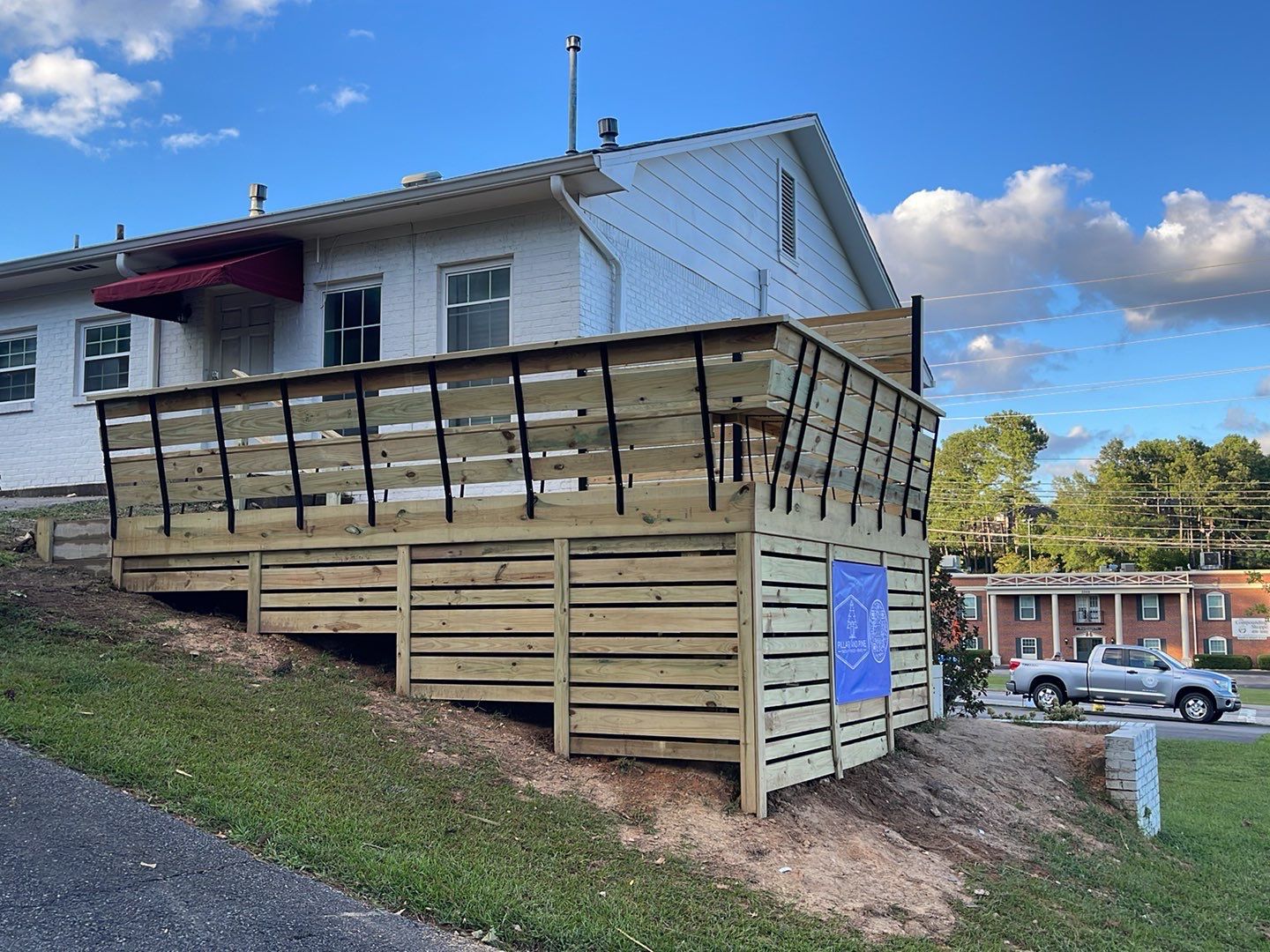 Independence Drive - Deck Installation   by Pillar and Pine