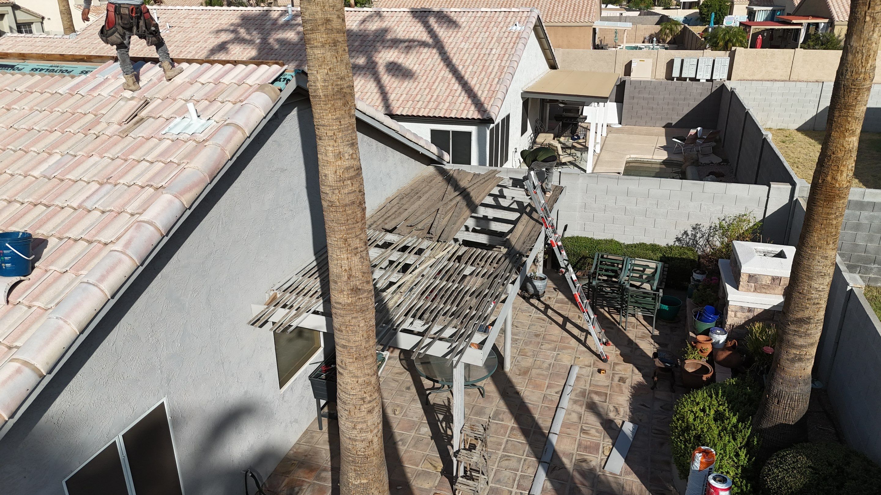Project in Mesa, AZ by Saint Roofing