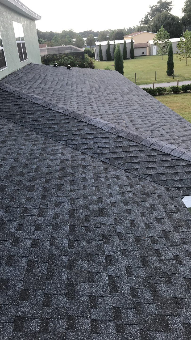Residential Roofing Installation using GAF HDZ Shingles by Protek Roofing Heating Air & Solar