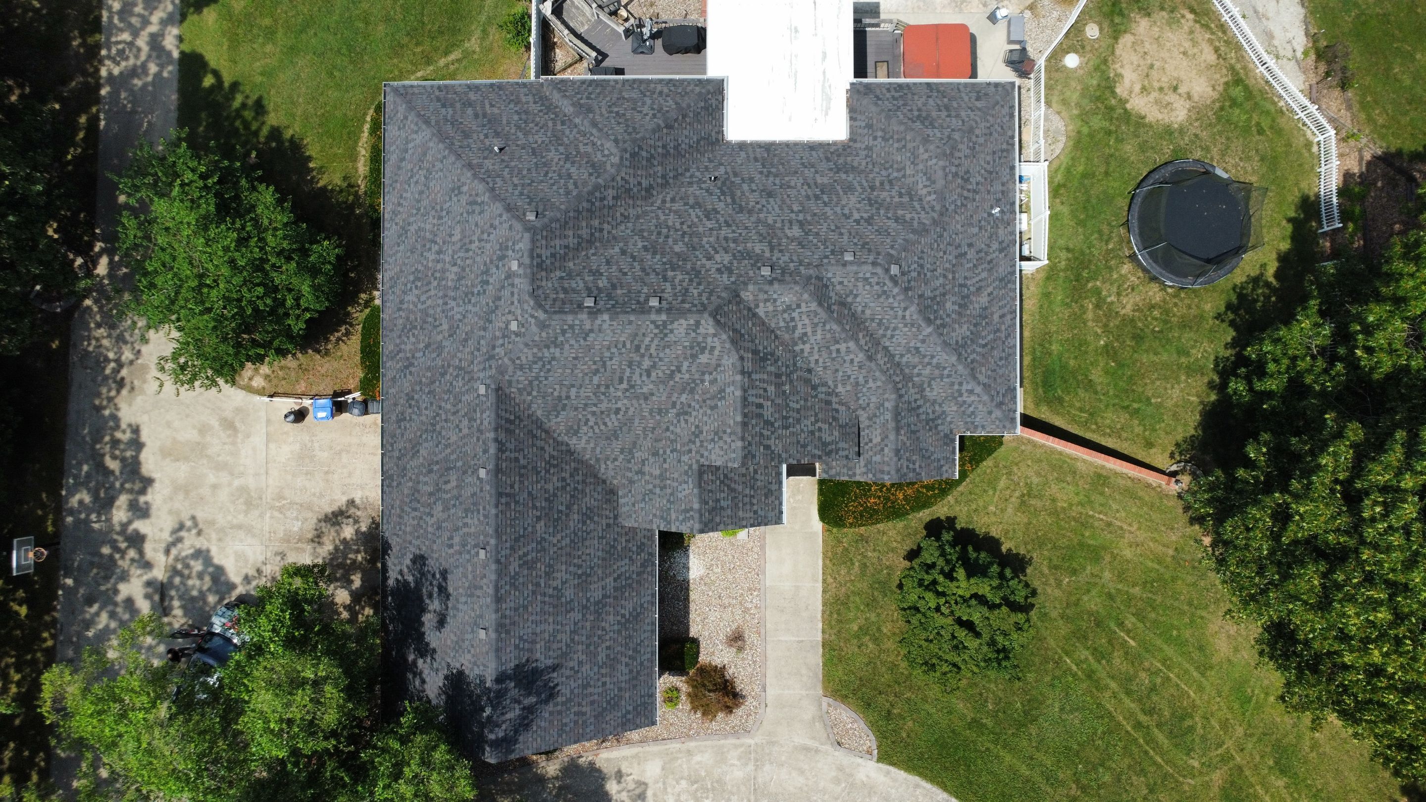 Residential Partial Roofing + Gutters & Downspouts Install  by Titan Commercial & Residential Roofing 