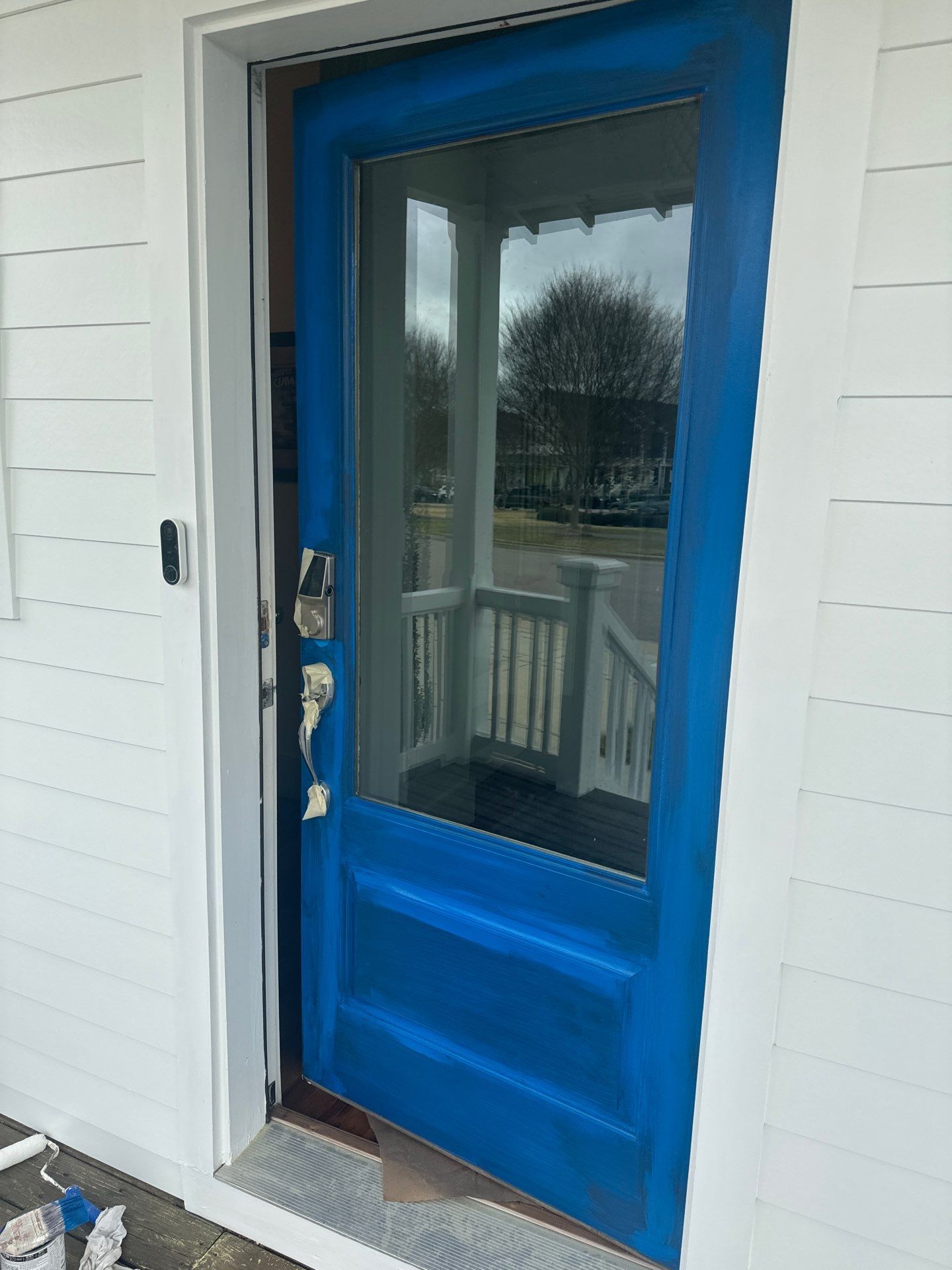 Full exterior painting by GonzalezPainters & Contractors Inc 