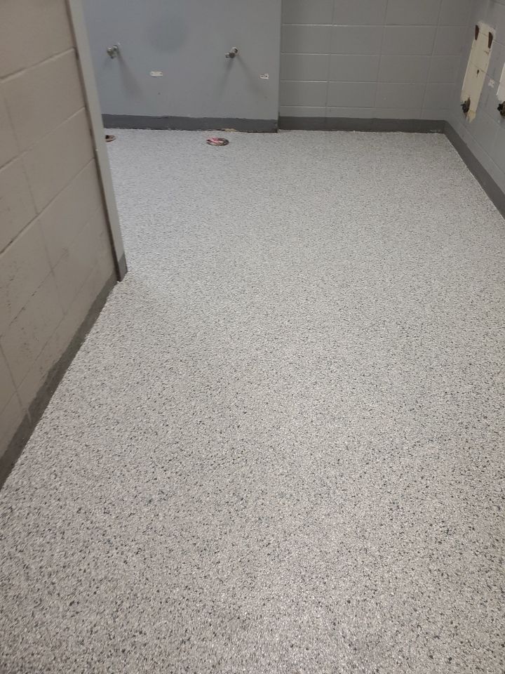 Concrete Coating at Spiece Fieldhouse by Knot Just Decks