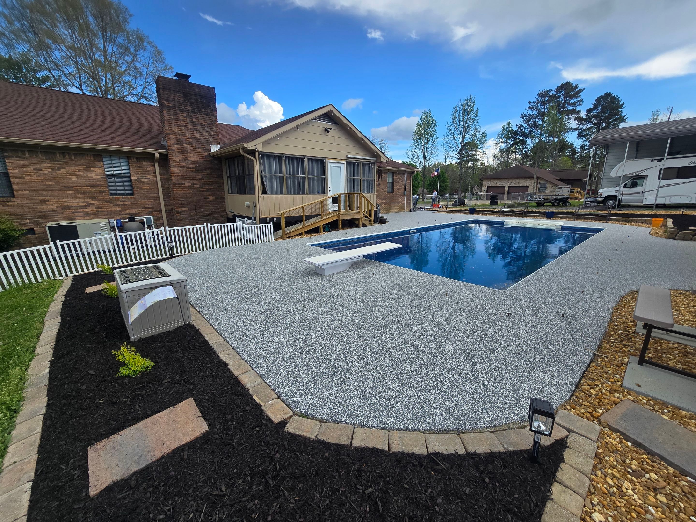 Pool Deck using Sterling by Elite Floor Solutions