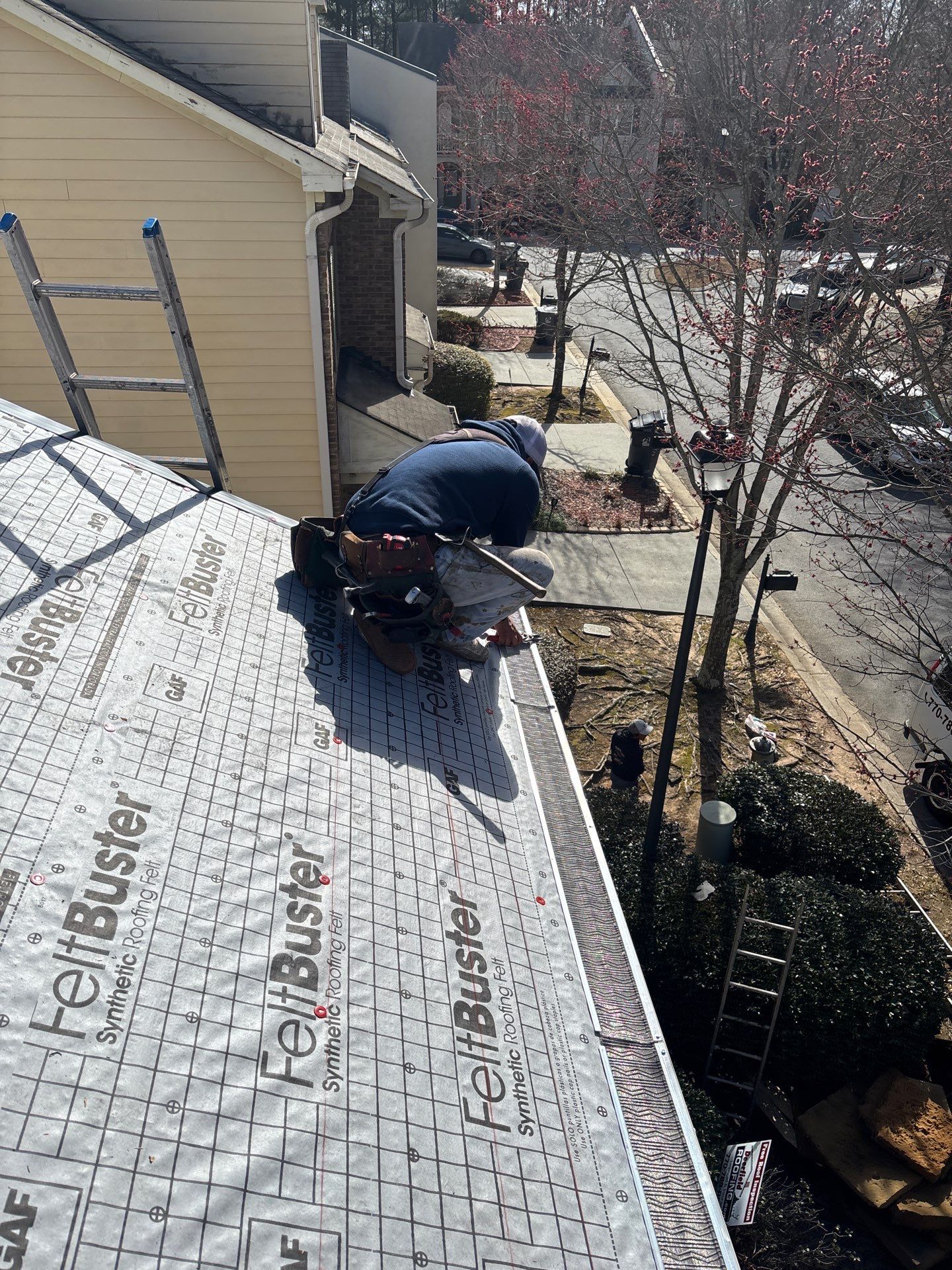 Roof replacement by Deerfield Roofing LLC