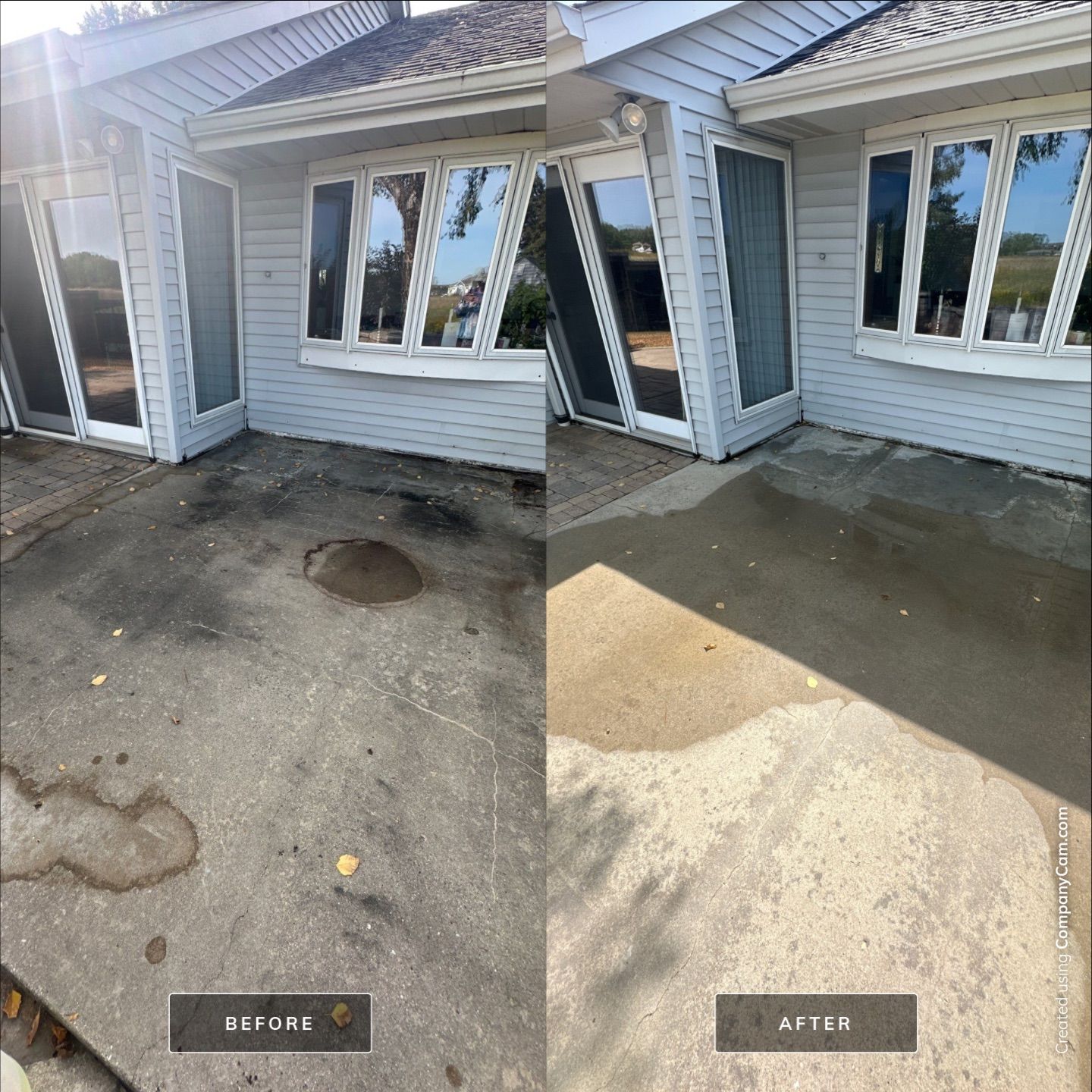 Project in Pleasant Prairie by Simmons Power & Soft Washing