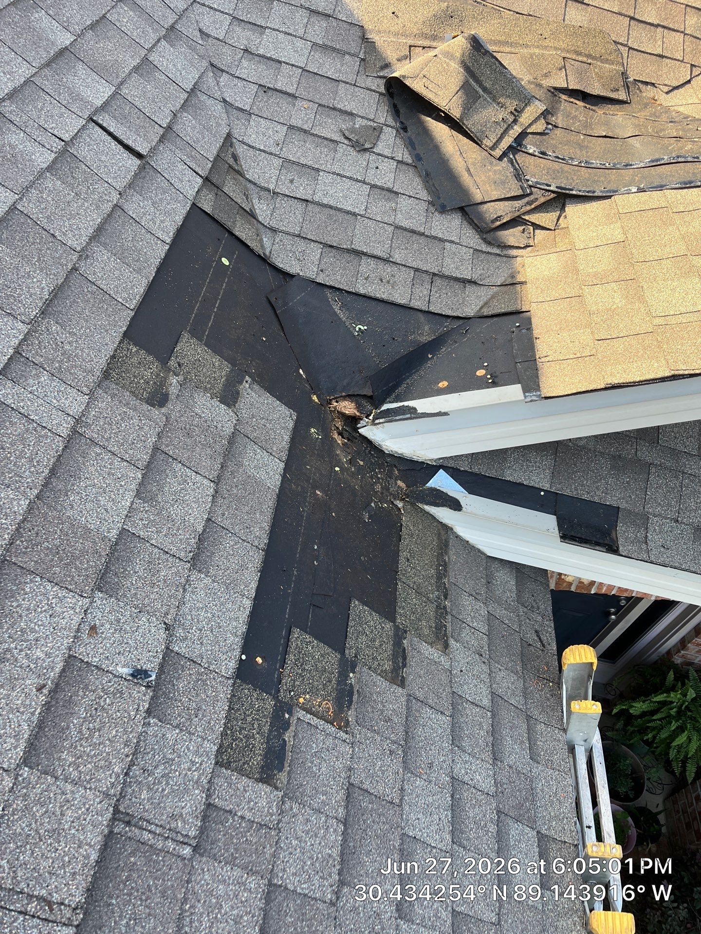 Asphalt Shingle Roof Repair and Valley Restoration in Gulfport by Frontline Roofing
