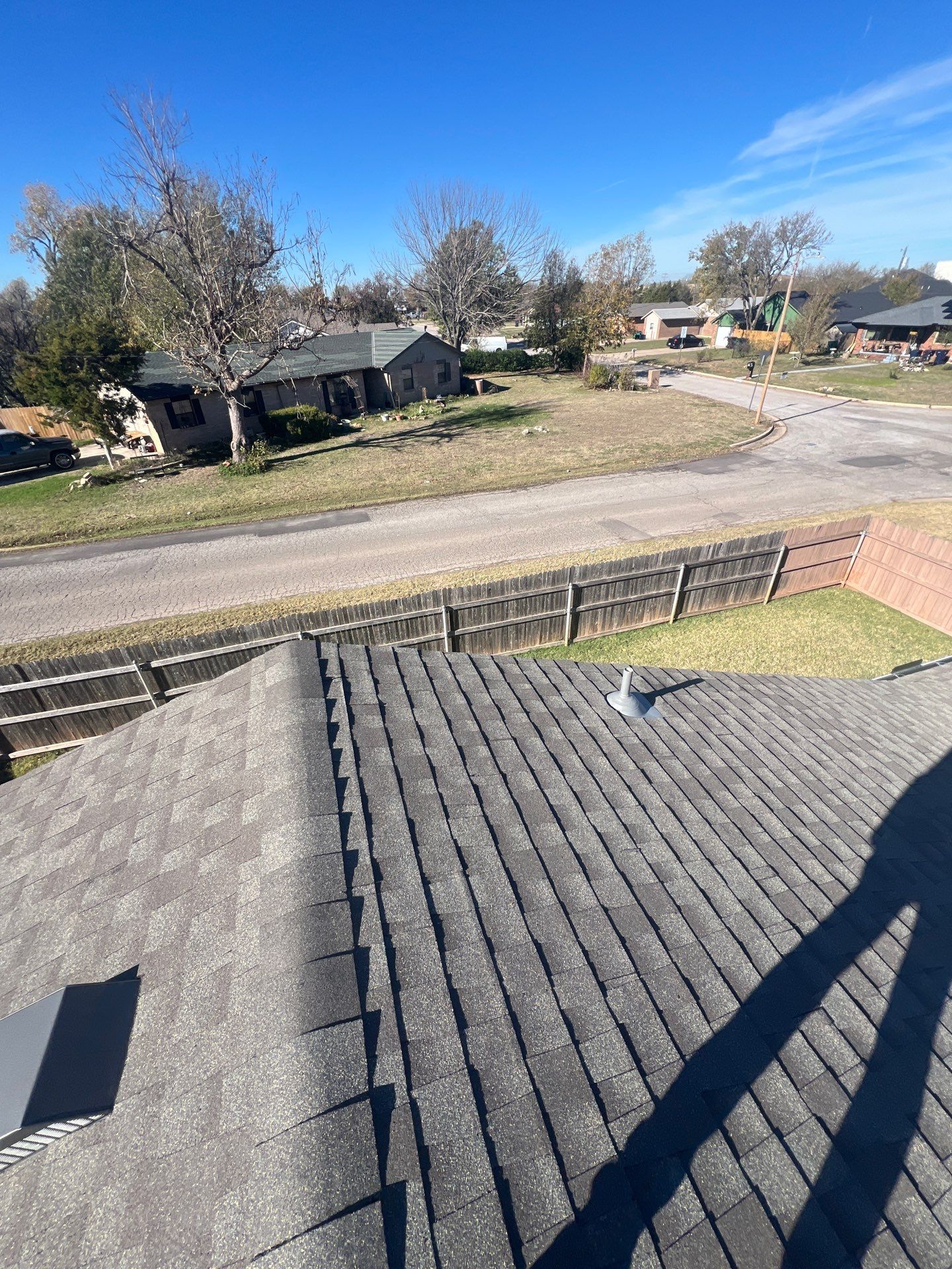 barn and home roof replacement in Oklahoma City by McCann's Roofing and Construction