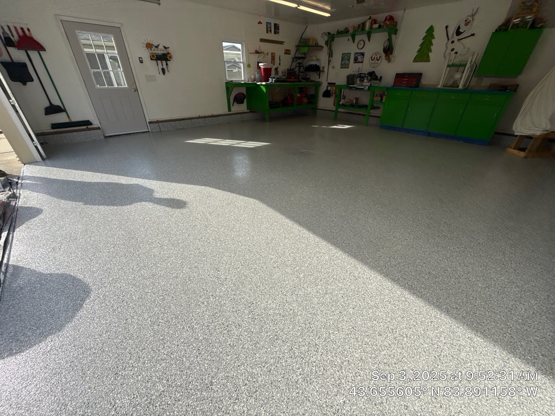 Project in Bay City by Wise Coatings of Central Michigan