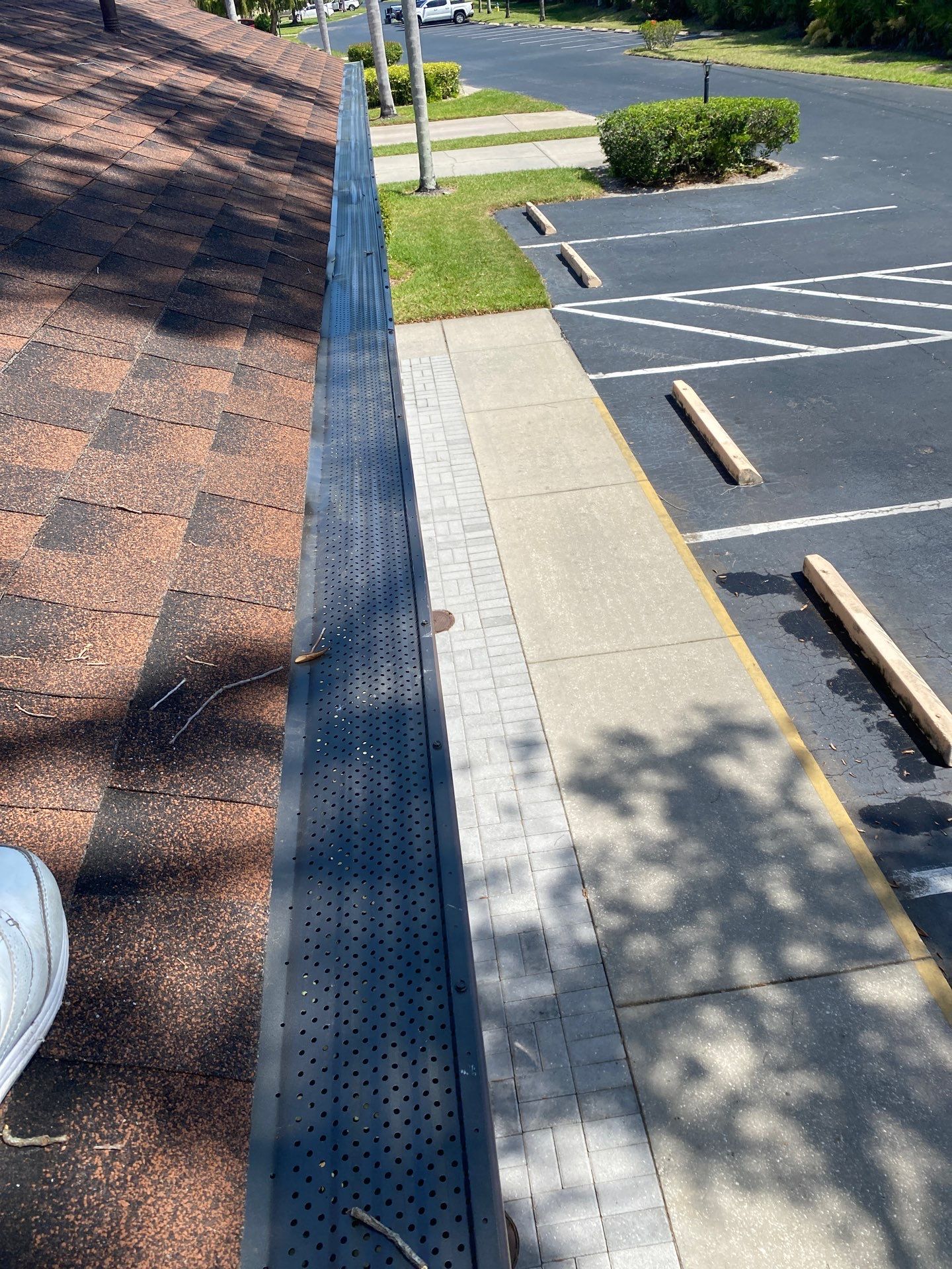 Bronze Gutter Installation in Sarasota FL by Gutter Professors