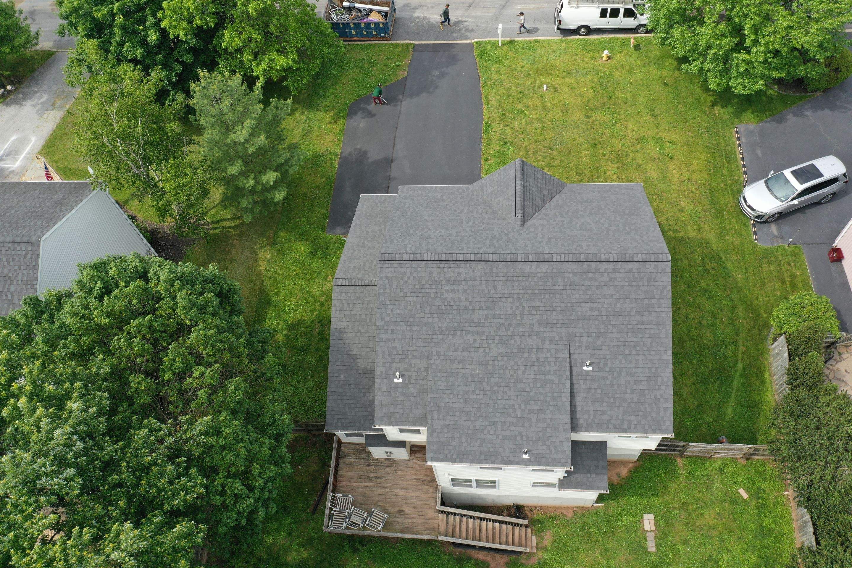 Roofing Installation using CertainTeed Landmark - Pewterwood by Storm Guard of Ches-Mont PA