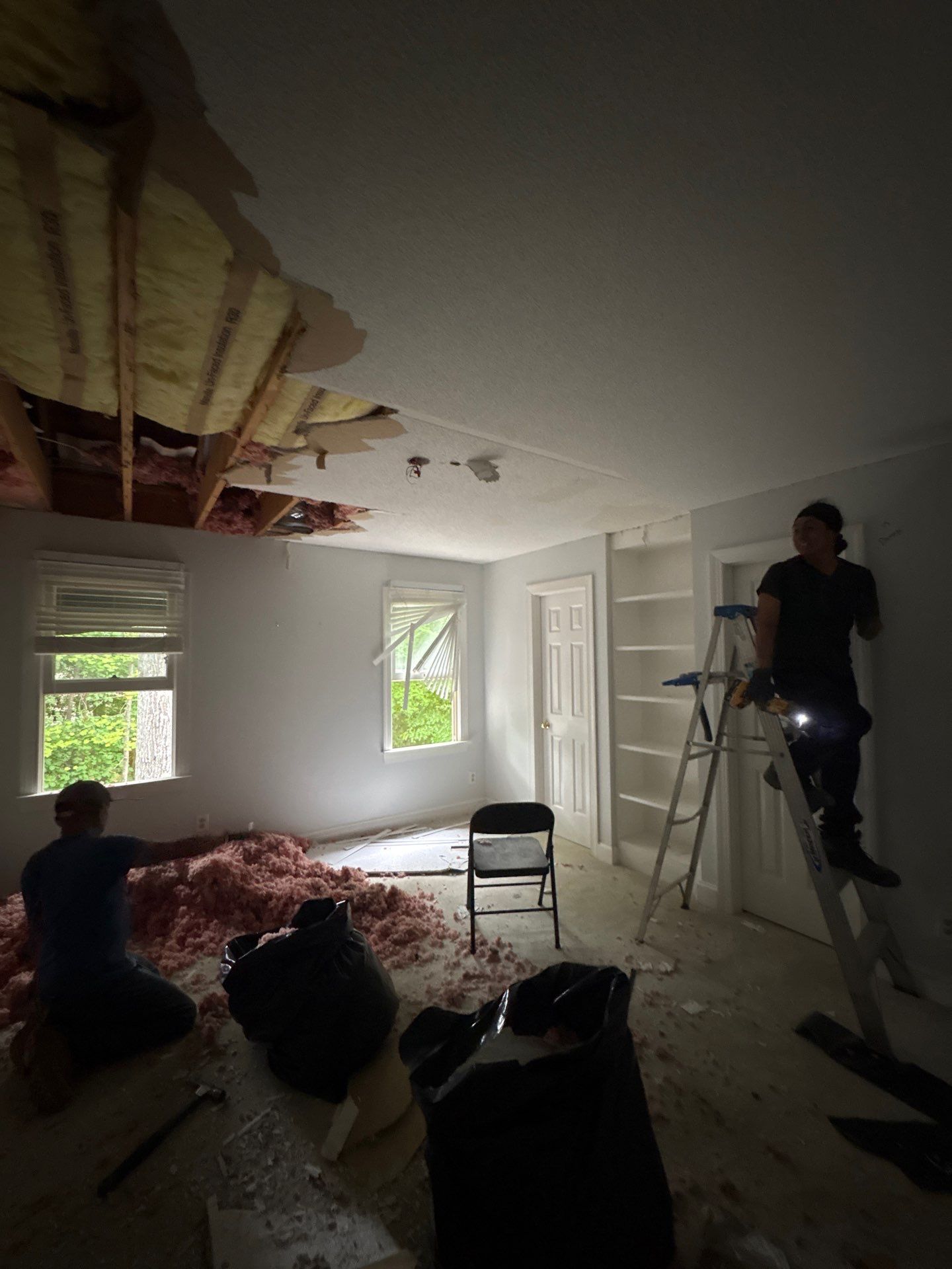 Storm Damage Mitigation and Structural Drying After Tree Impact in Raleigh by One Team Restoration