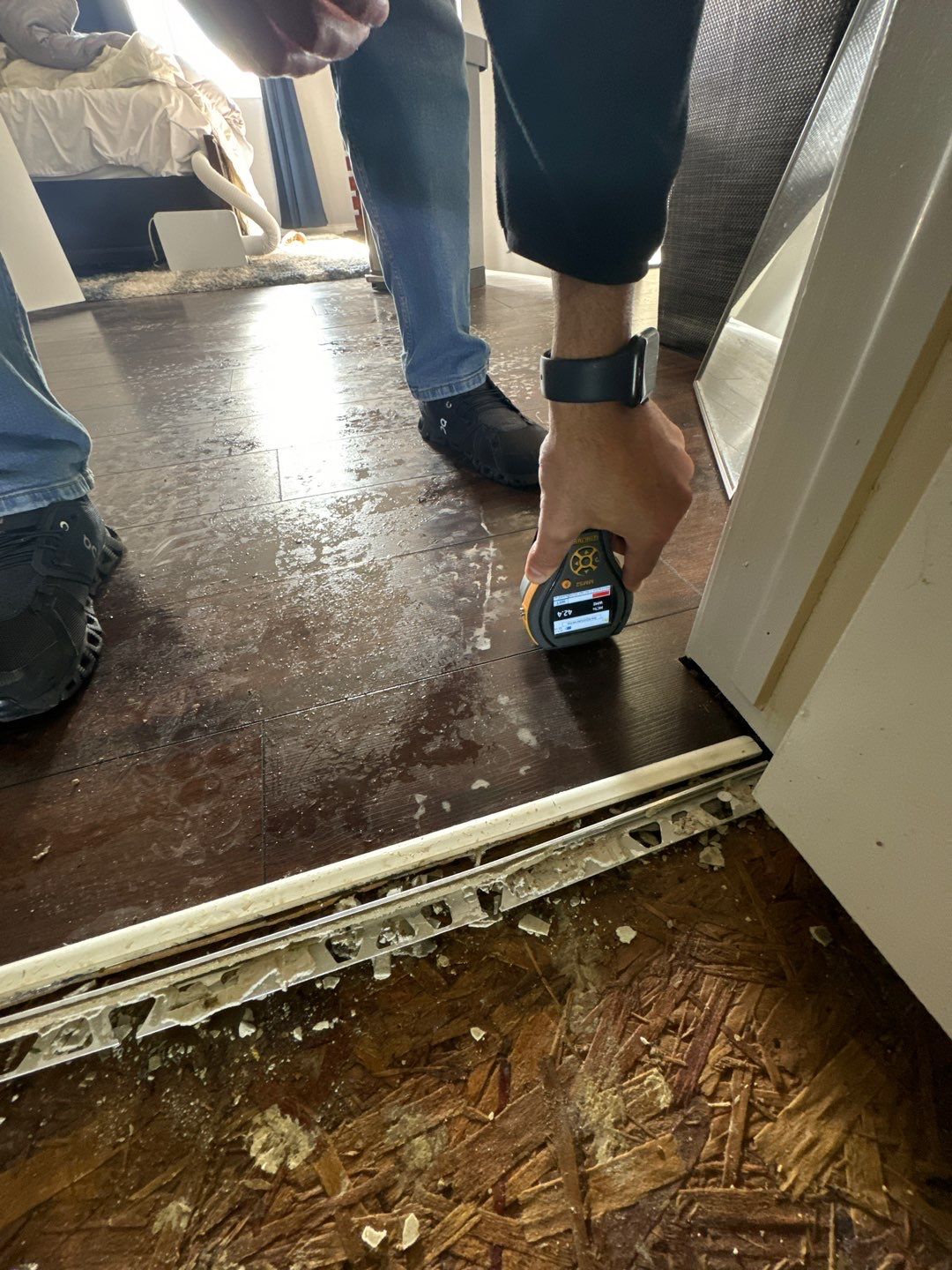 Project in West Bloomfield by EzDry Water Mitigation & Property Restoration