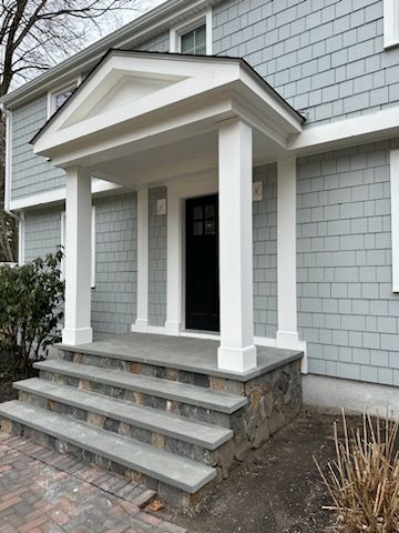 Exterior renovation in Wayland MA by UBrothers Construction