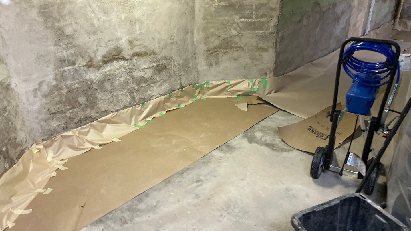 Interior Drain Tile & Foundation Crack Repair in Northeast Minneapolis by Waterproofing Northeast