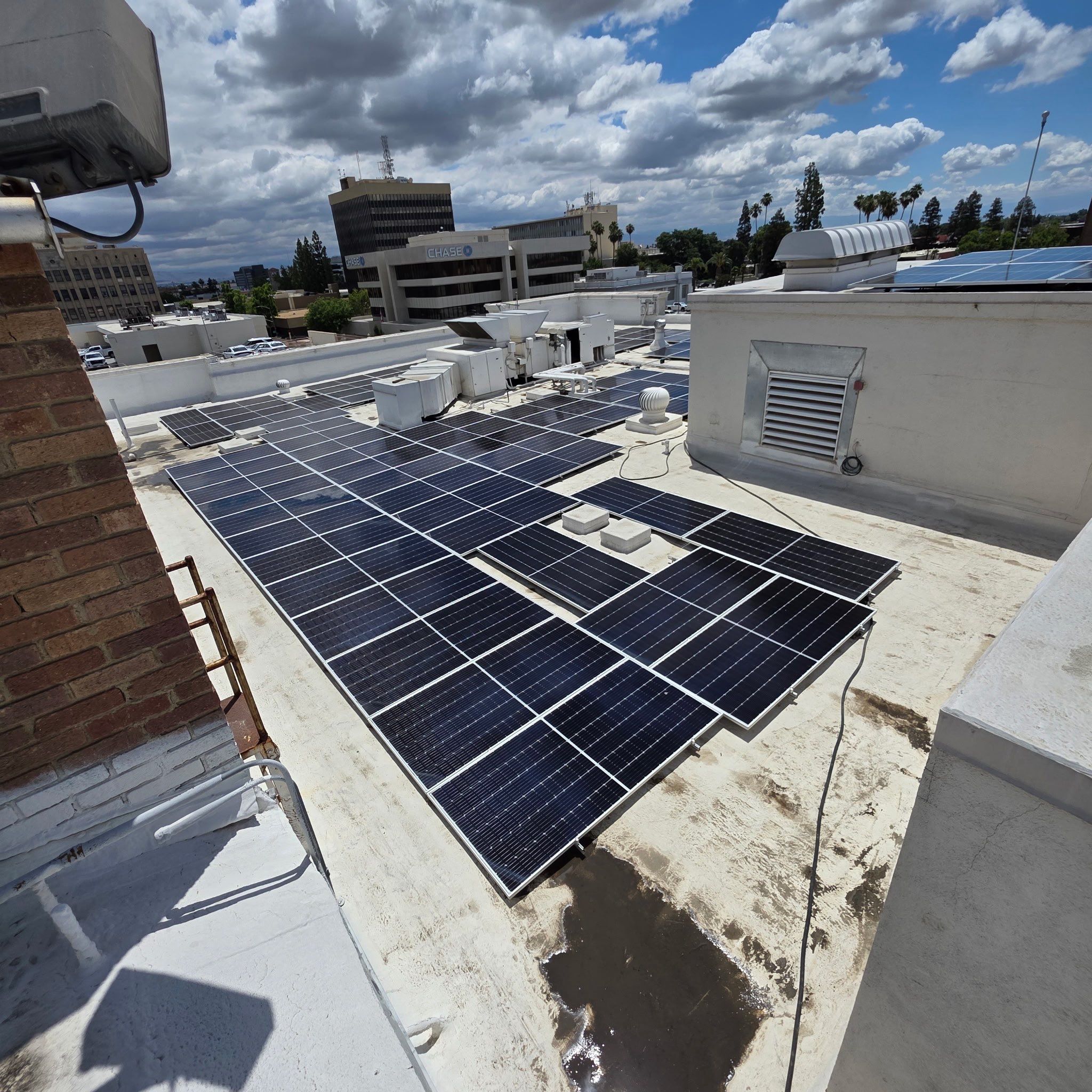 Commercial Solar Panel Cleaning by Palm Coast Solar Cleaning