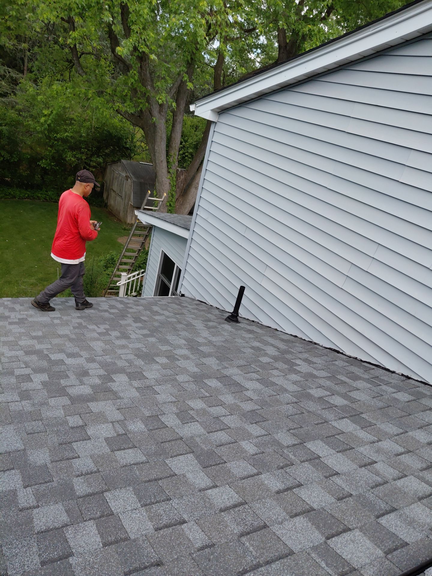 Alexandria: Residential Roof Replacement with CertainTeed Landmark Pro in Max Def Pewter by RM Banning, Inc.