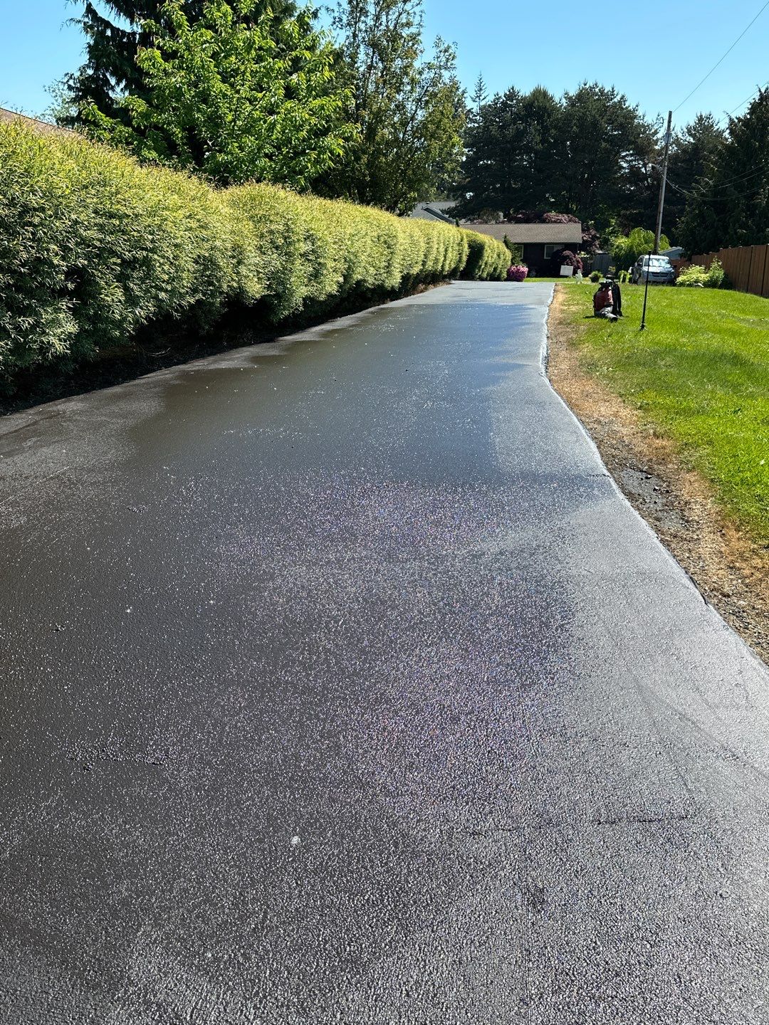 Mary | Sealcoating Driveway, Asphalt Project by Jireh Asphalt & Concrete Inc 
