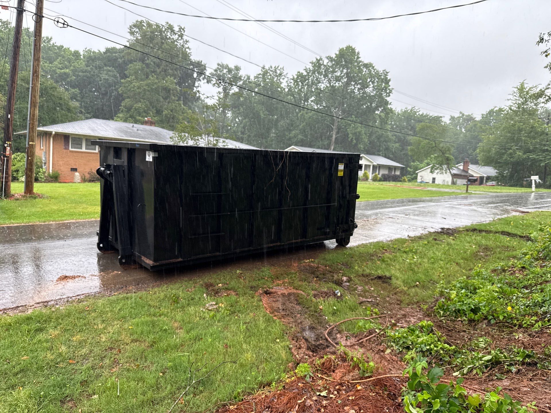 Project in Charlotte by Badger Hauling