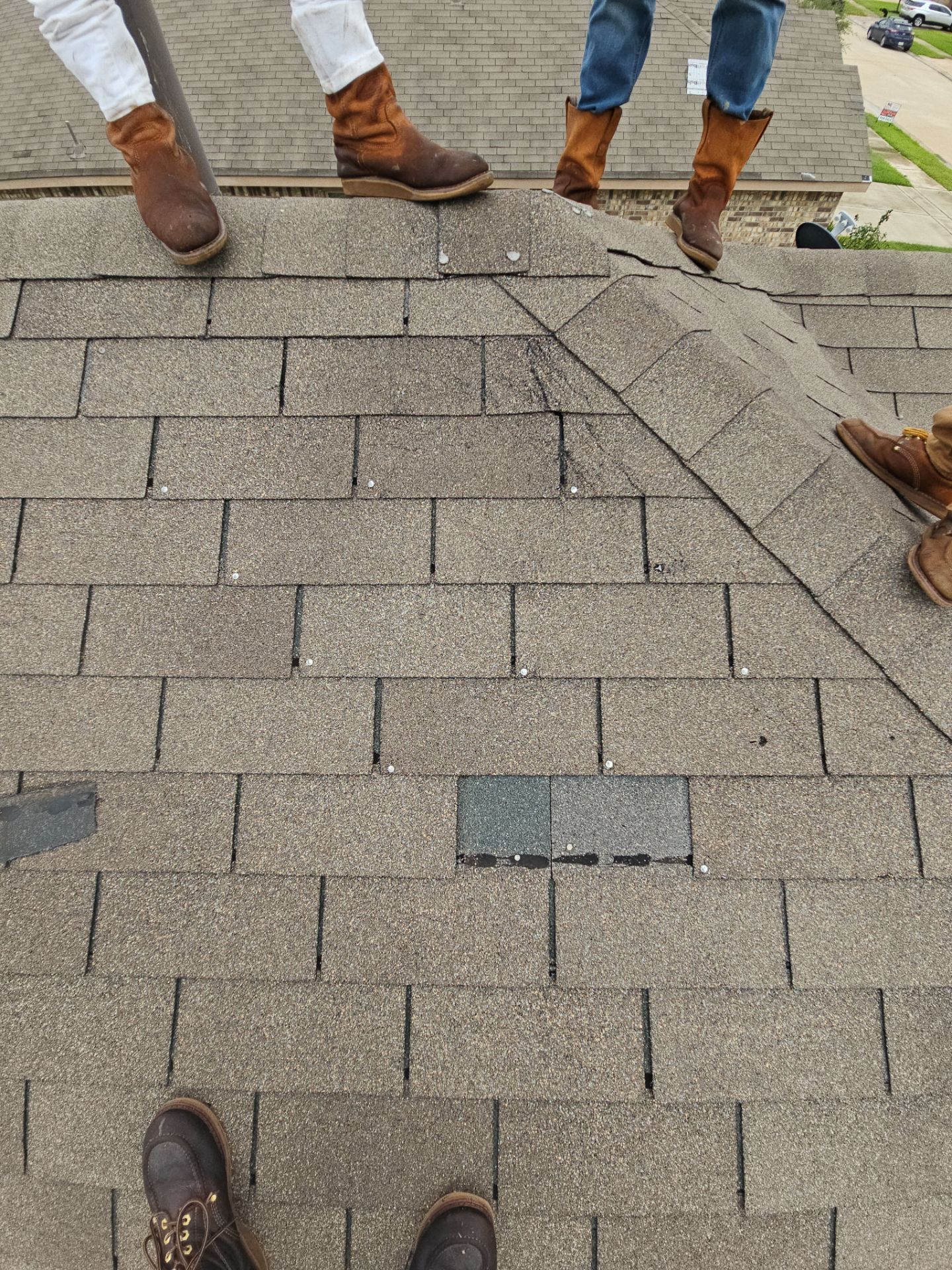 Residential Roofing Repair using Owen's Corning Duration (Lifetime) Shingles by Roof Repair Company