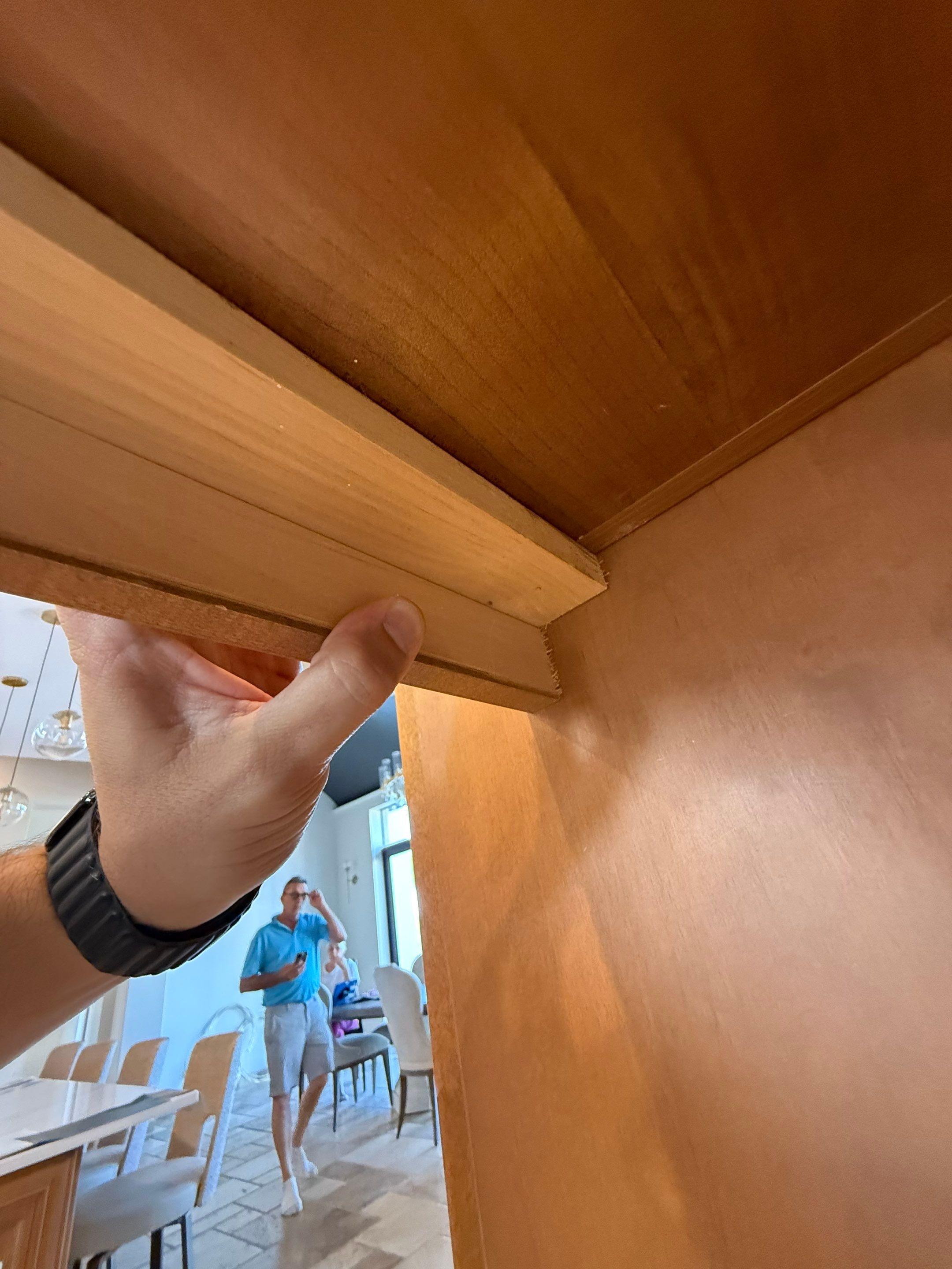 Two Tone Cabinets Repaint by Fresh Coat Painters