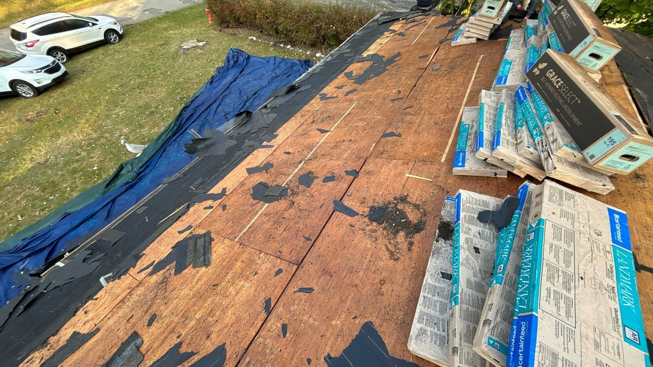 Roof Replacement using CertainTeed Landmark by 180 Contractors