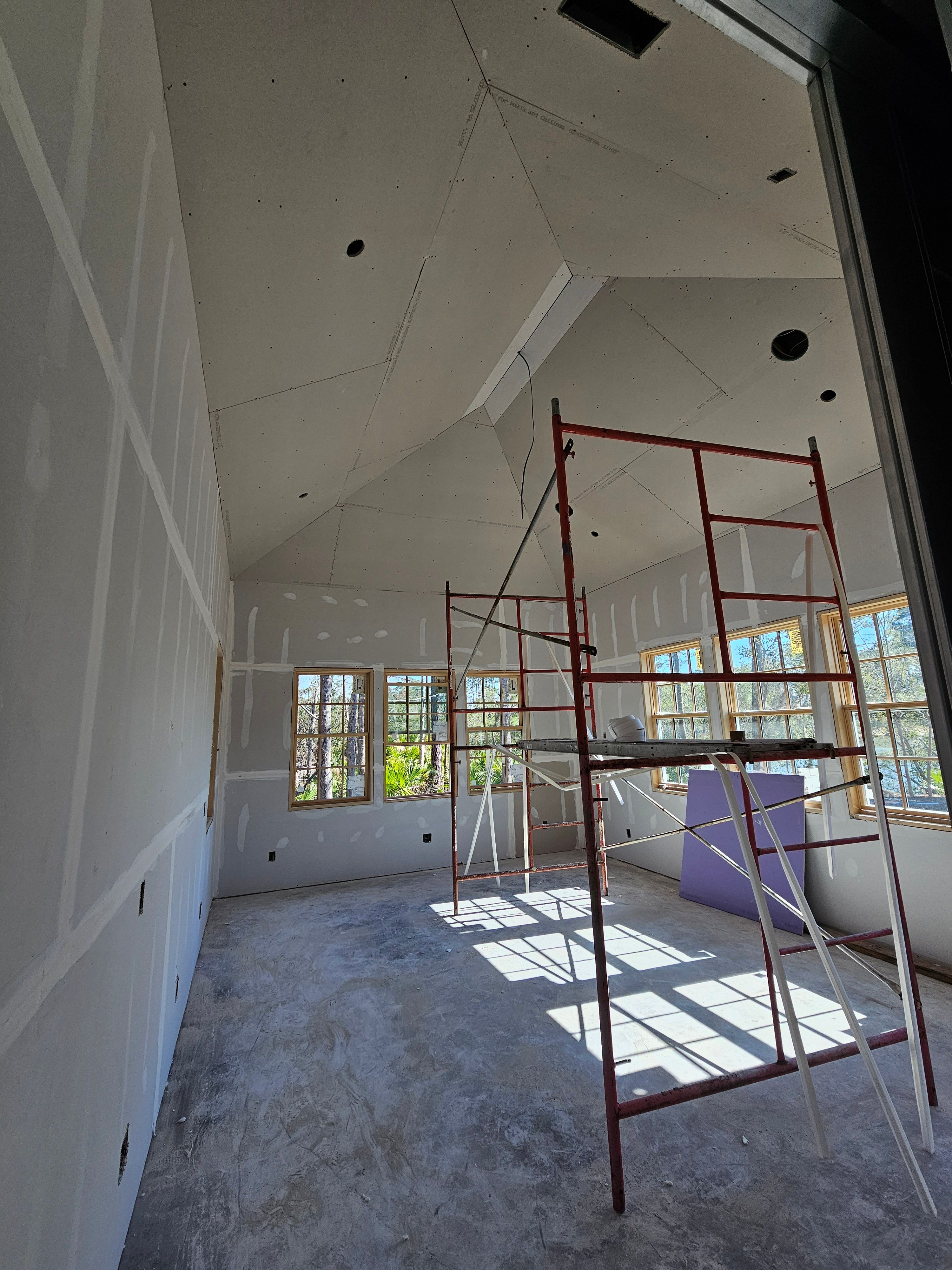 Custom Home by Intercoastal Drywall Inc 