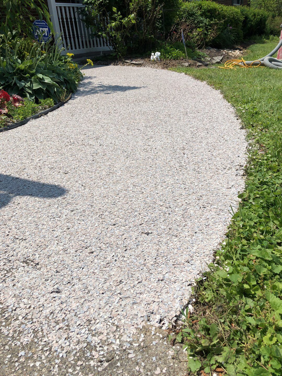 Patio Installation using Fieldstone by Your1DayFloor.com