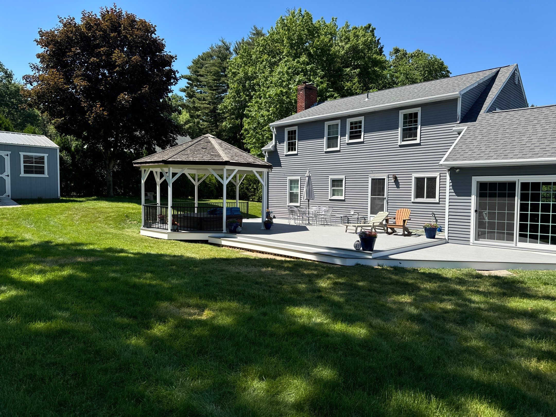 Deck Repair using Trex Select Decking by Chagnon Building & Remodeling LLC